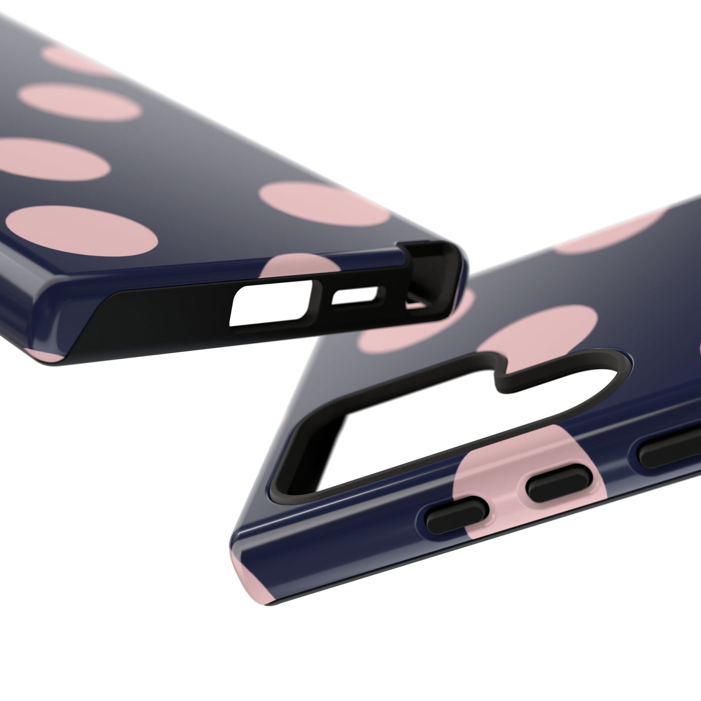 Blue & Pink Polka Dot Phone Case