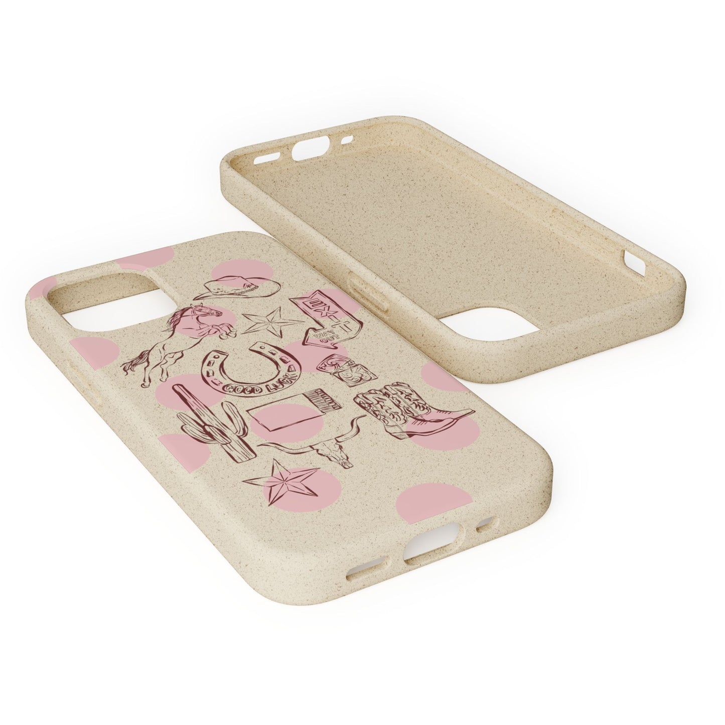 Western Biodegradable Phone Case