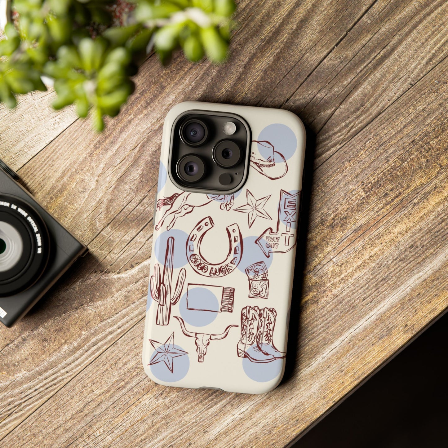 Western Pattern Phone Case