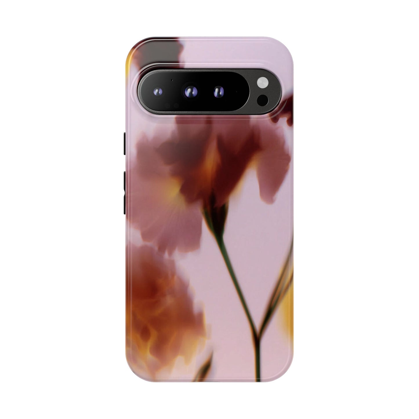 Grainy Blur Flower Phone Case
