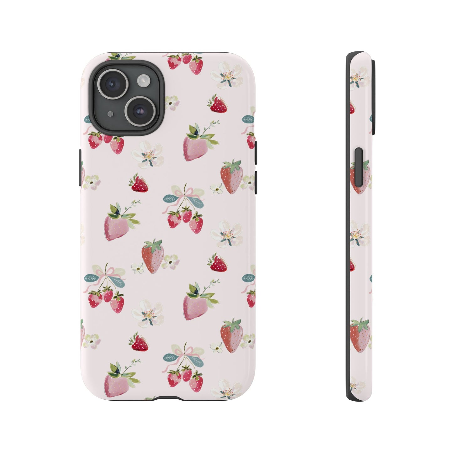 Strawberry Blossom Tough Phone Case