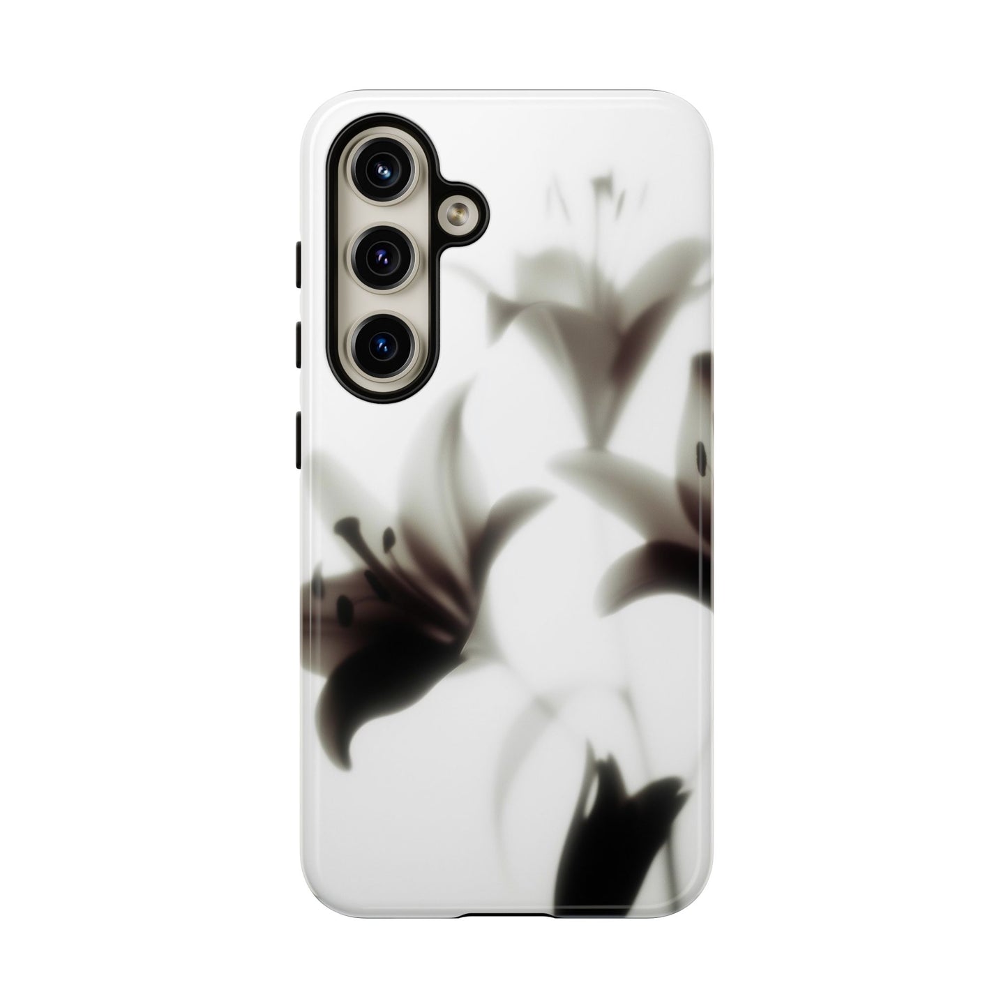 Grainy Blur Flower Phone Case