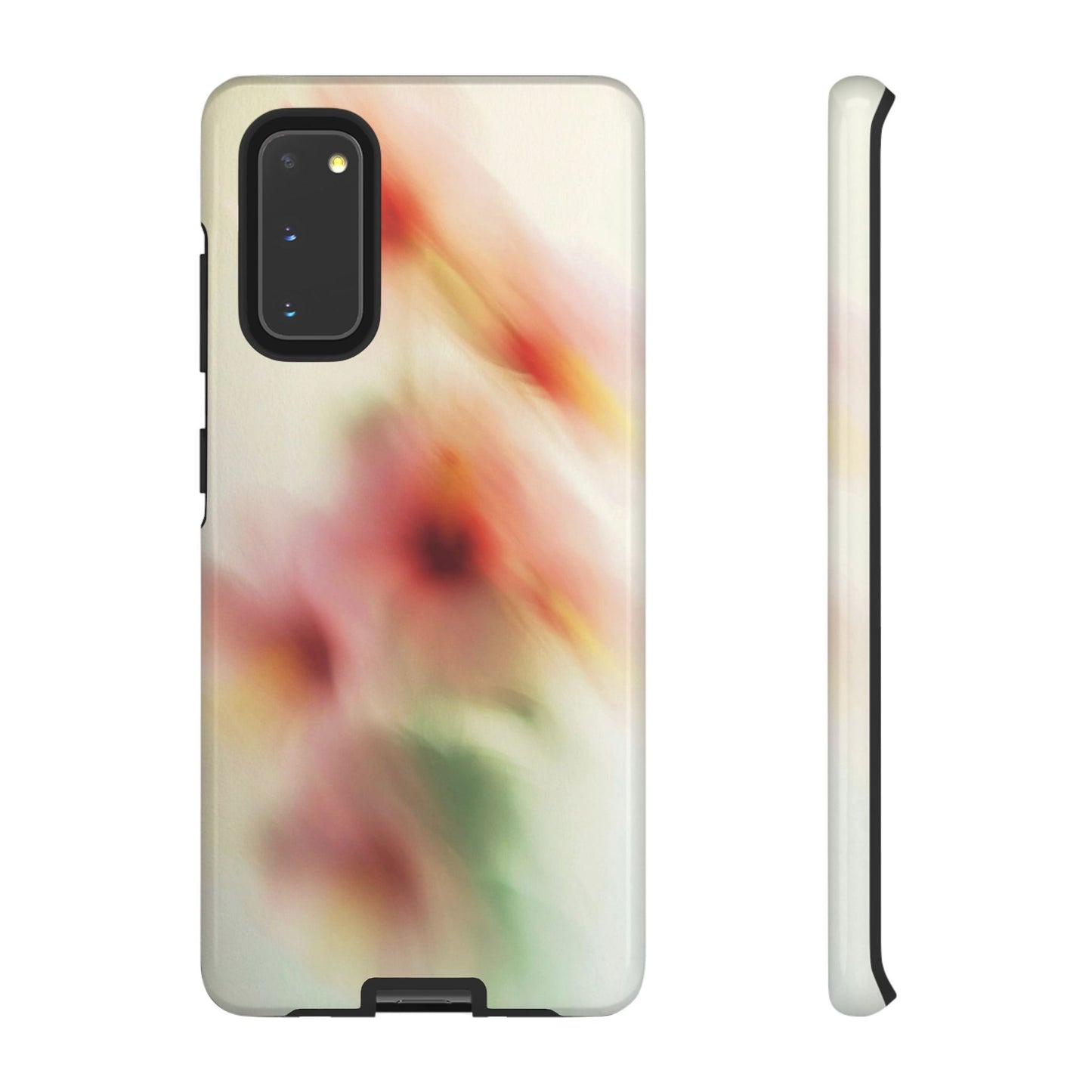Grainy Blur Flower Tough Phone Case