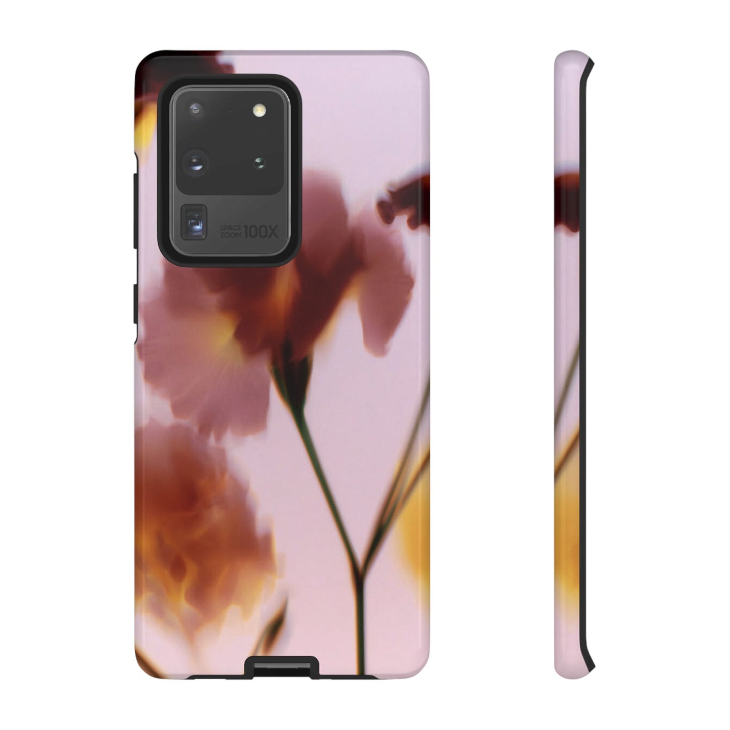 Grainy Blur Flower Phone Case