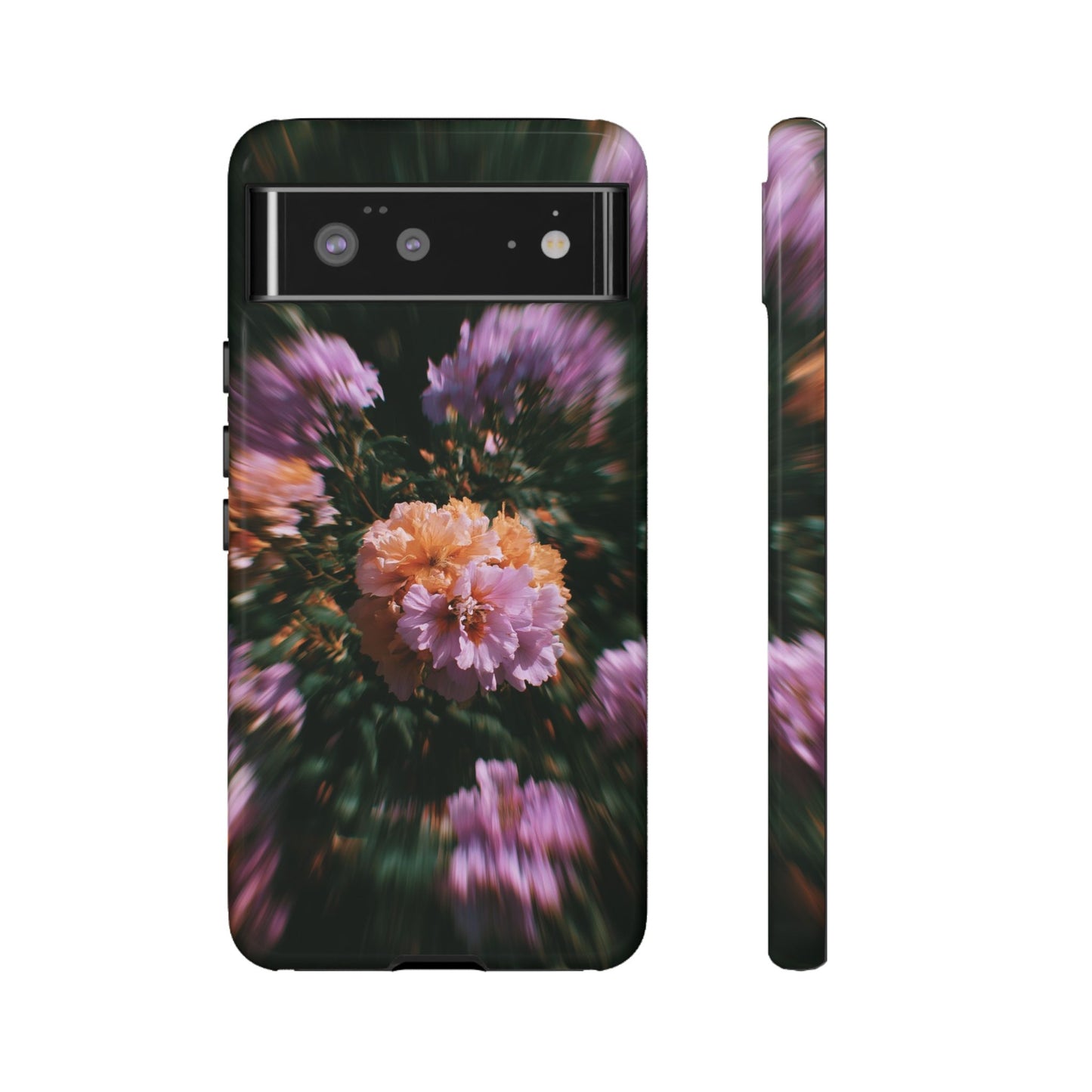 Grainy Blur Flower Phone Case
