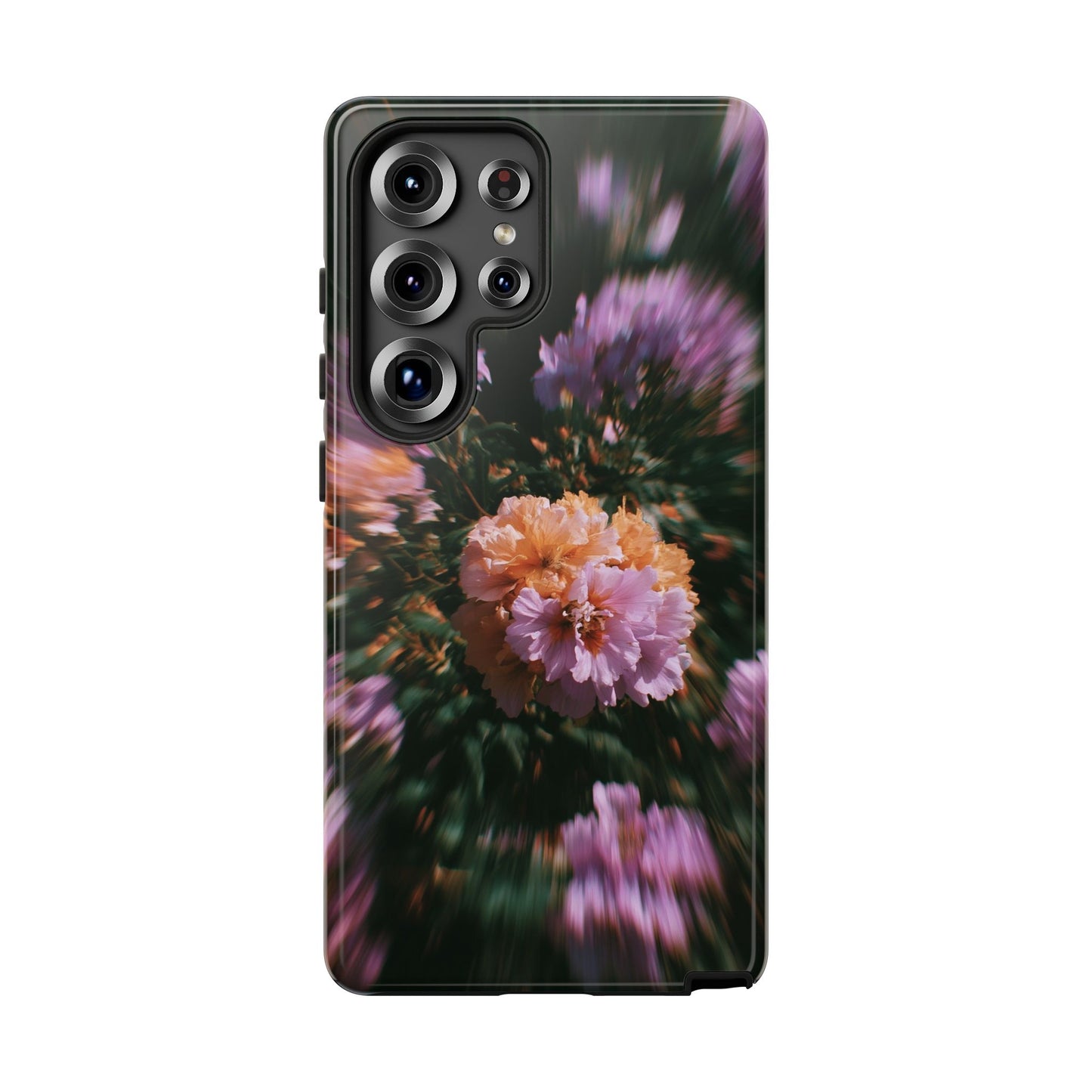 Grainy Blur Flower Phone Case
