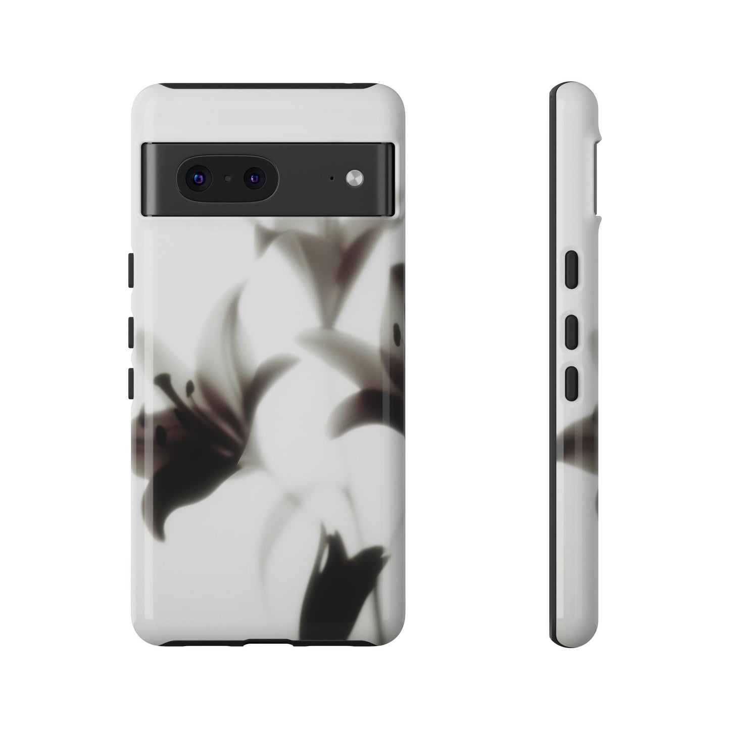 Grainy Blur Flower Phone Case
