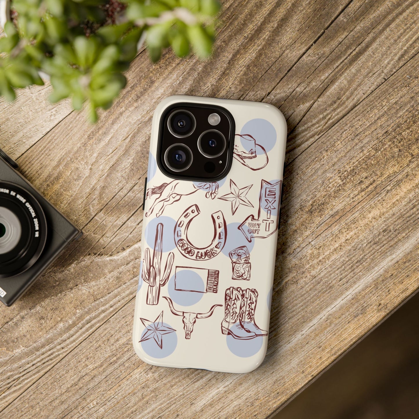 Western Pattern Phone Case
