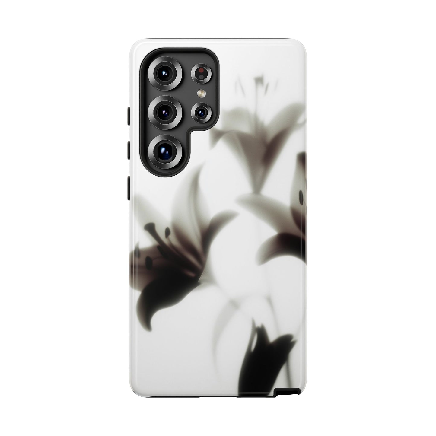 Grainy Blur Flower Phone Case