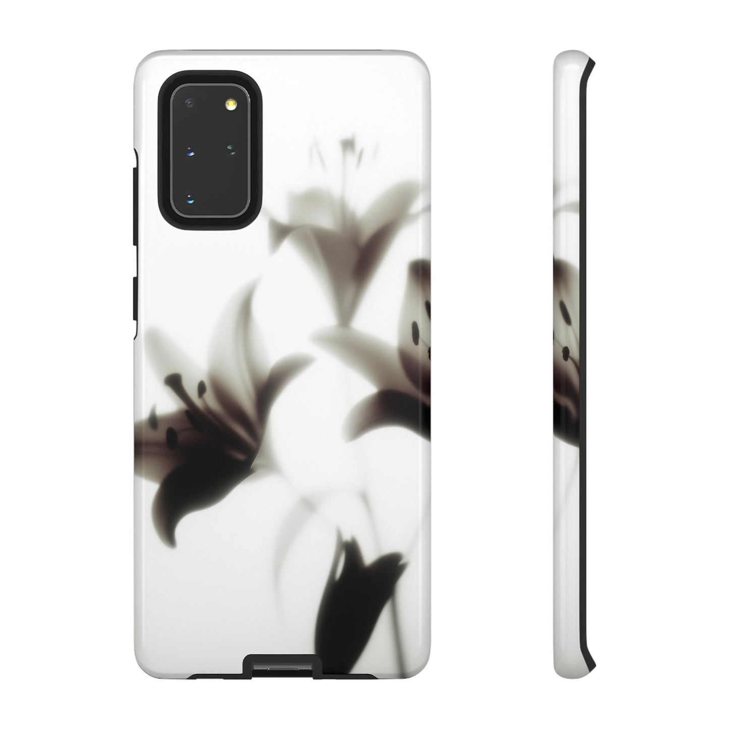 Grainy Blur Flower Phone Case