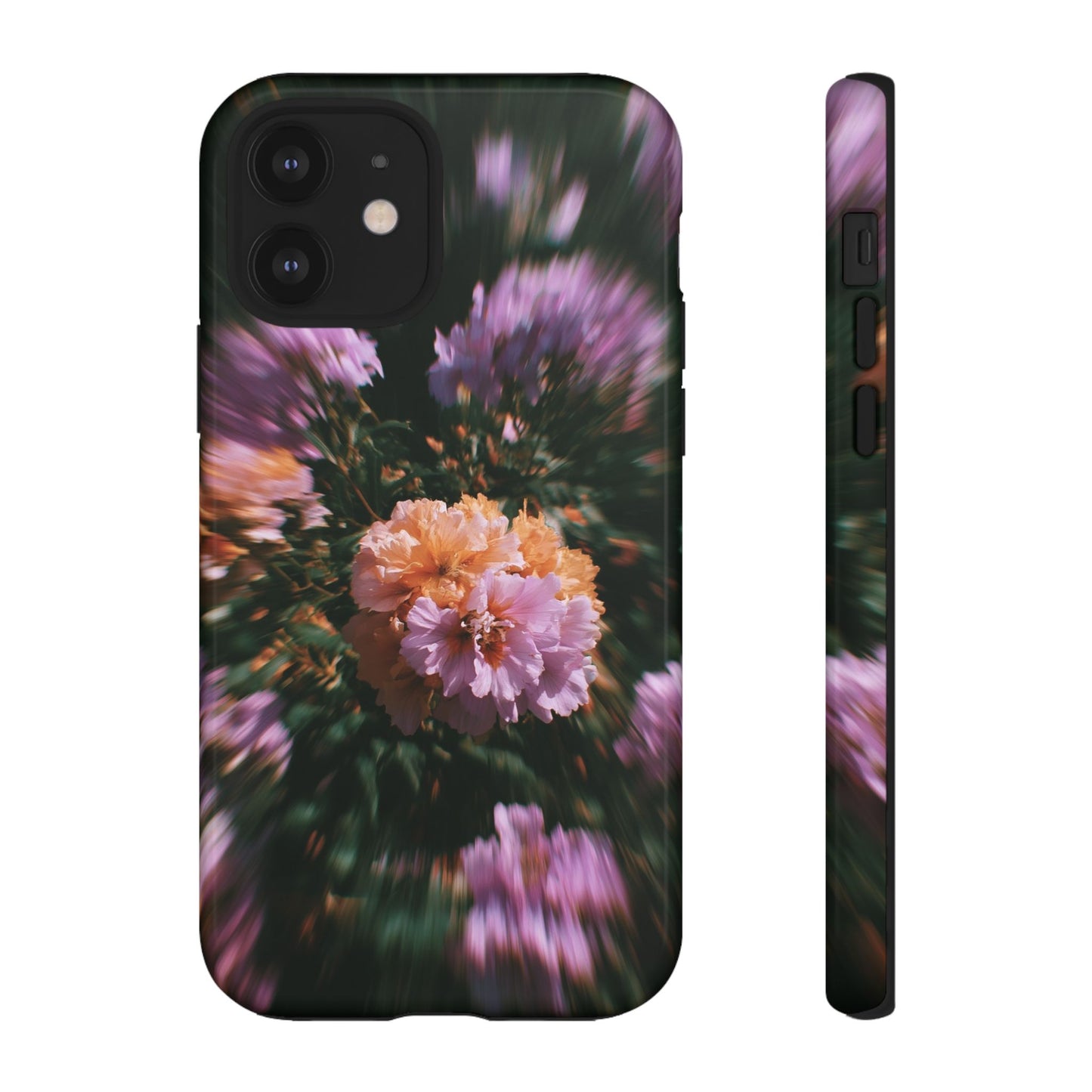 Grainy Blur Flower Phone Case