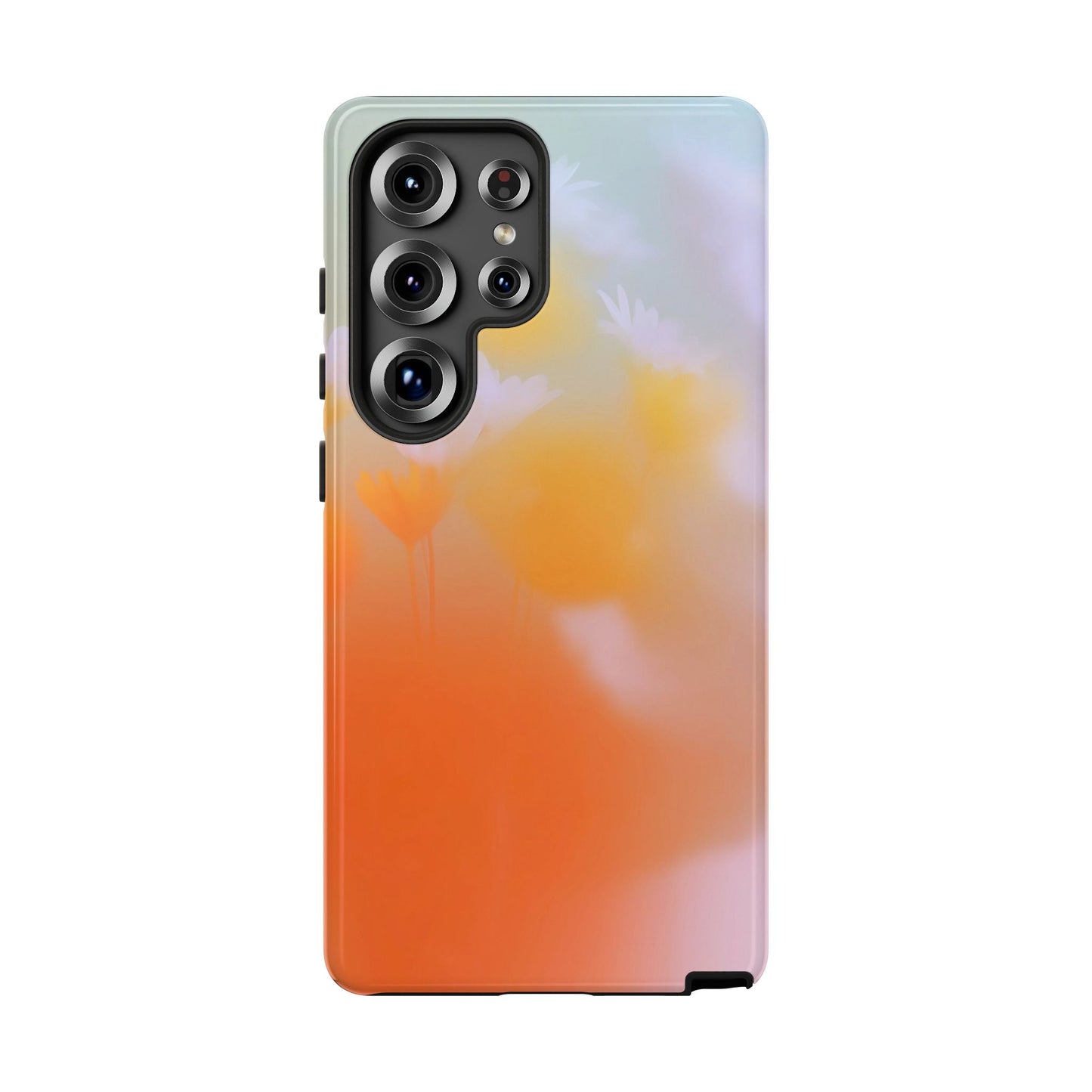 Grainy Blur Flower Phone Case
