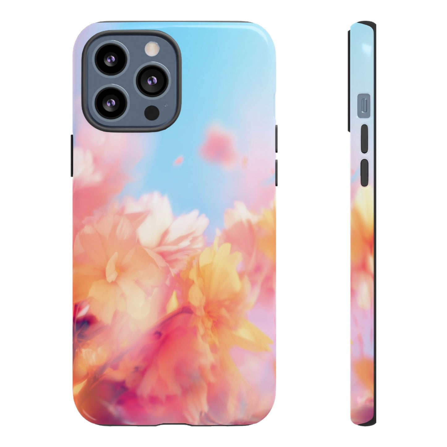 Grainy Blur Flower Summer Phone Case