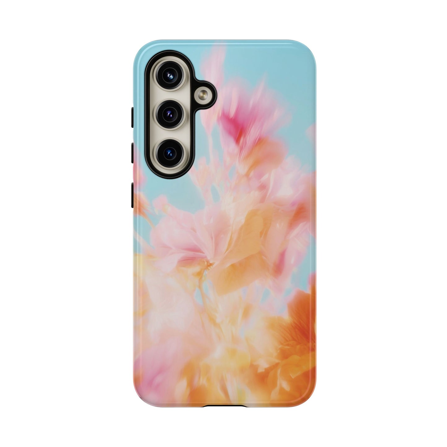 Grainy Blur Flower Phone Case