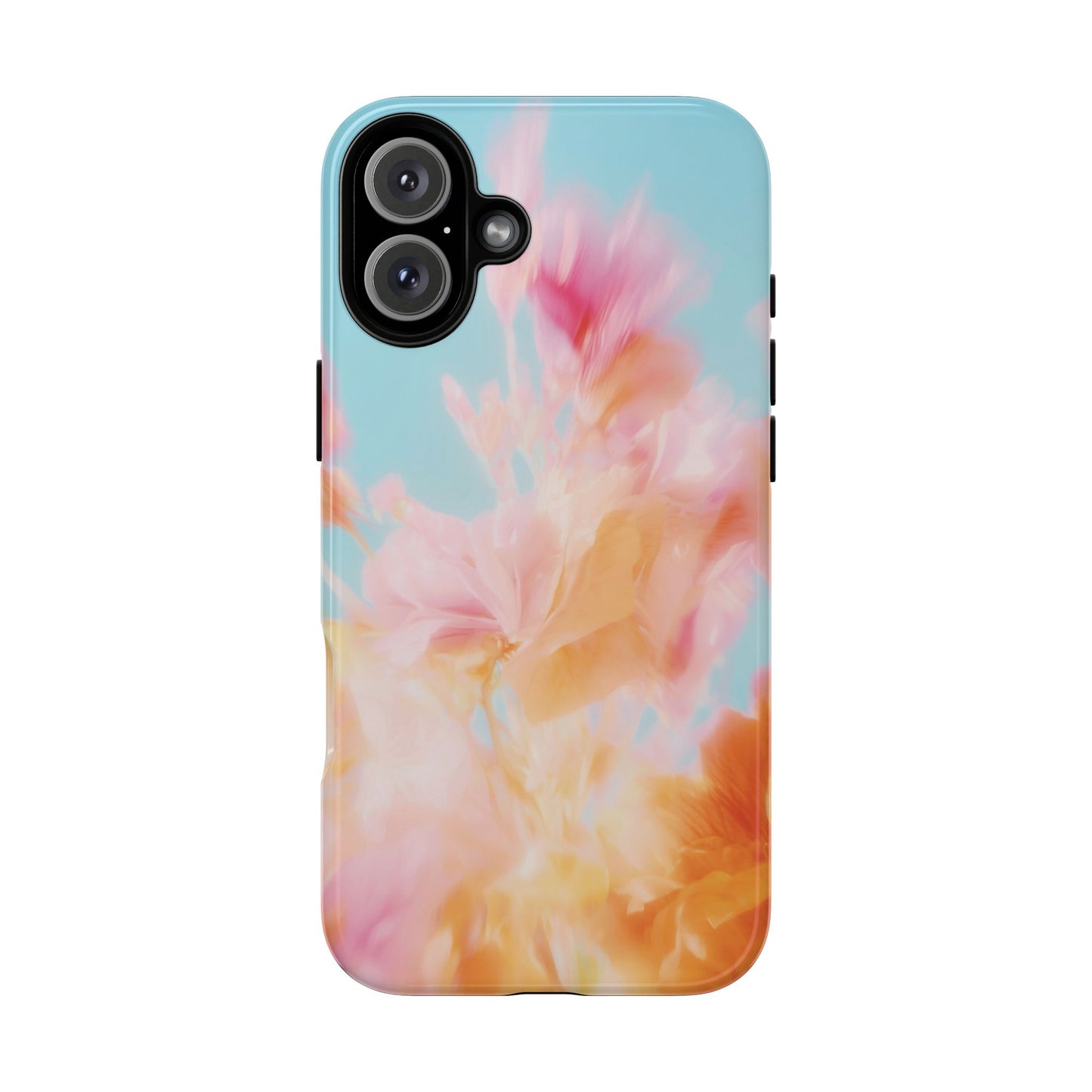 Grainy Blur Flower Phone Case