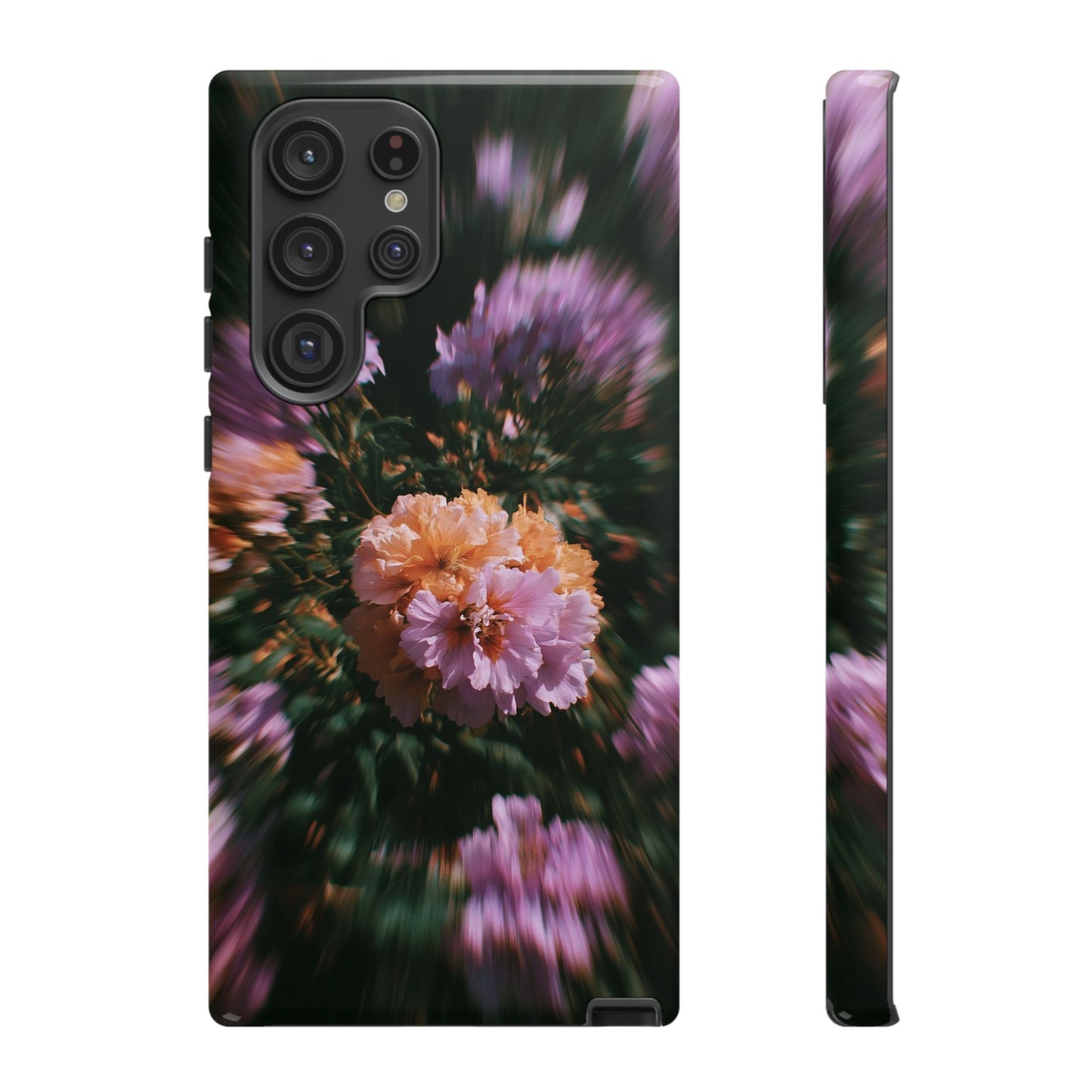 Grainy Blur Flower Phone Case