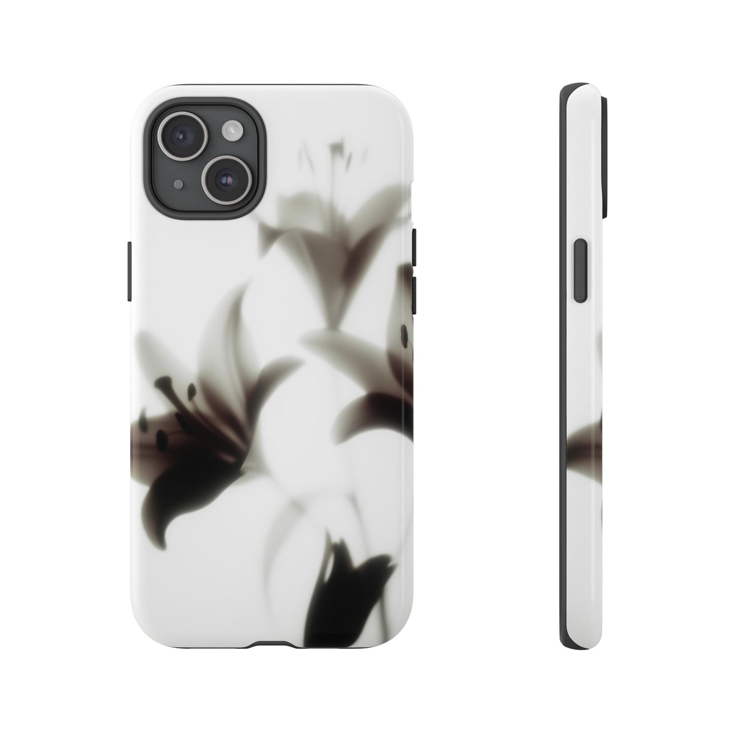 Grainy Blur Flower Phone Case