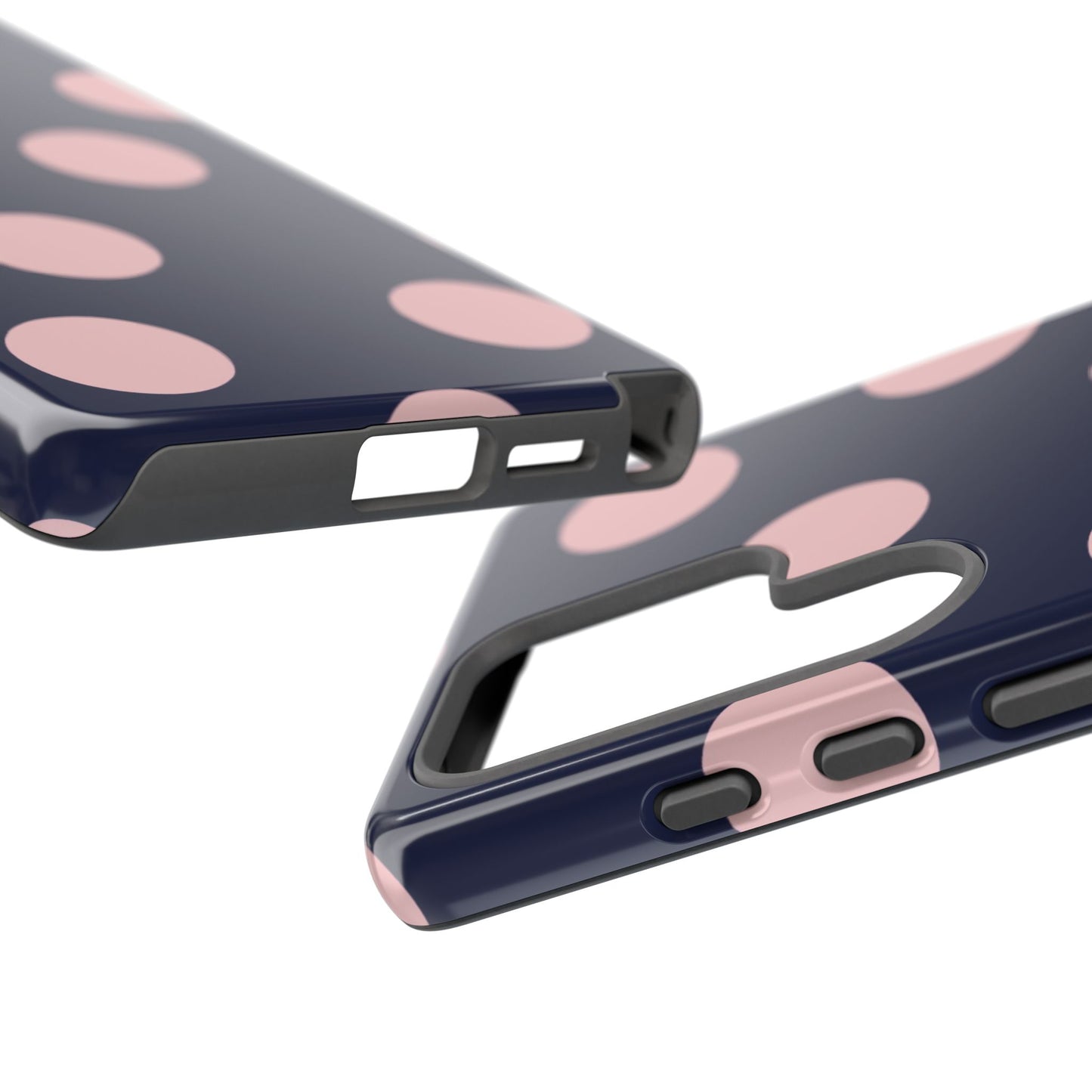 Blue & Pink Polka Dot Phone Case