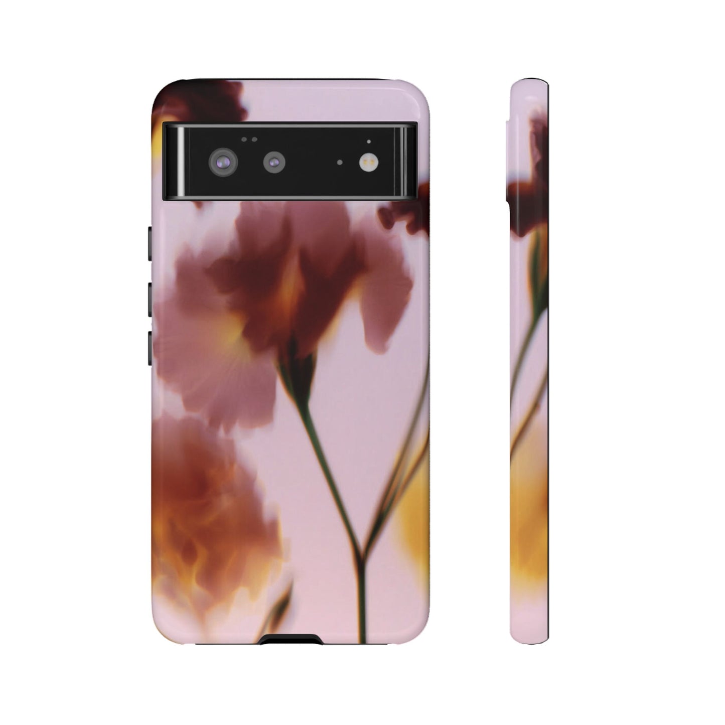 Grainy Blur Flower Phone Case