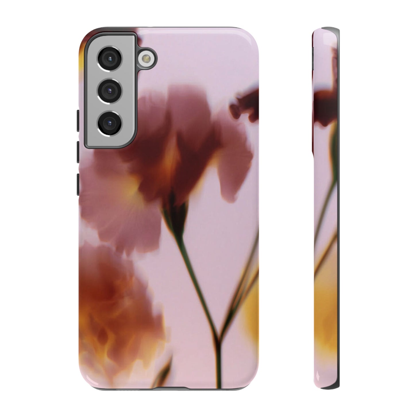 Grainy Blur Flower Phone Case