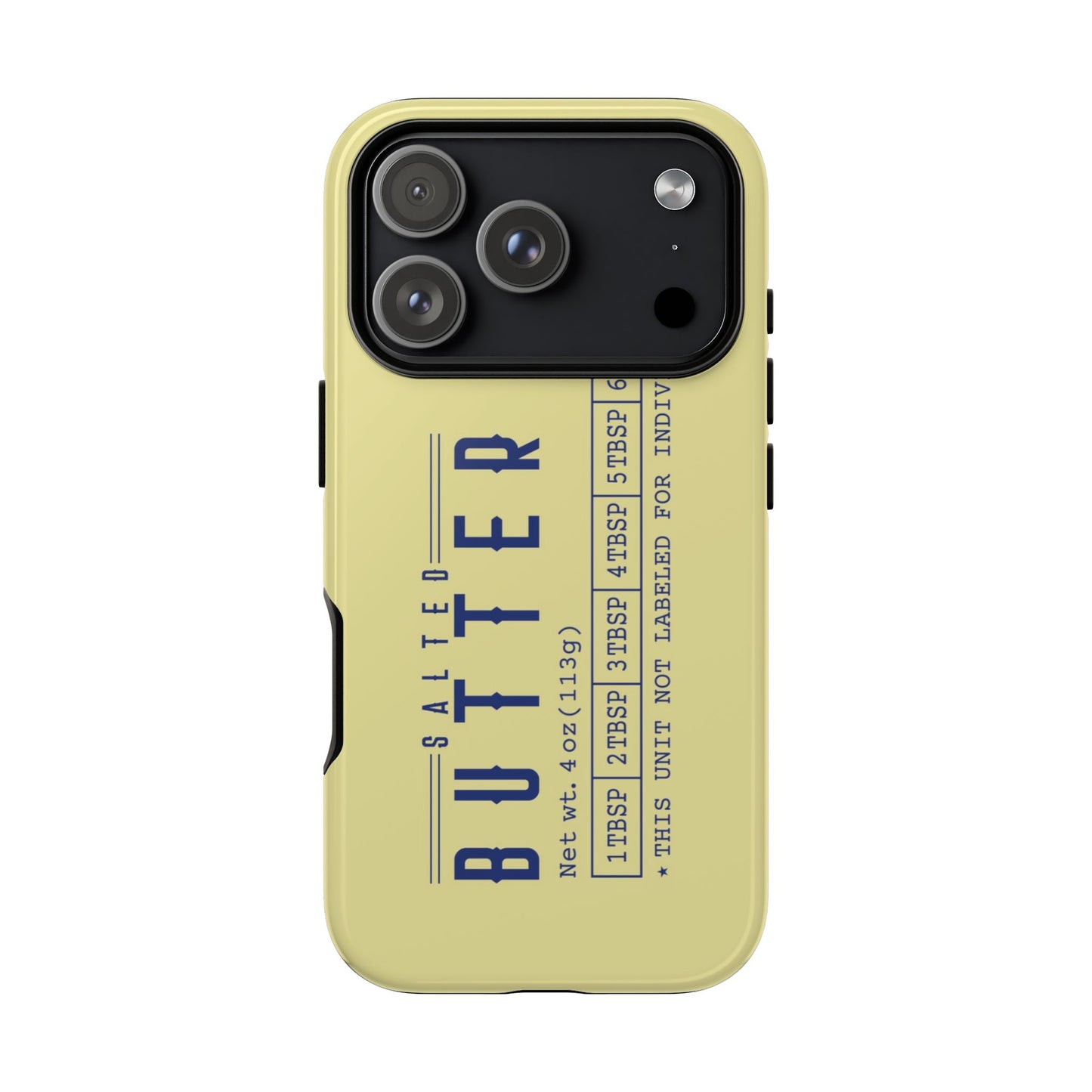 Salted Butter Tough Phone Case — Durable Protective Phone Case