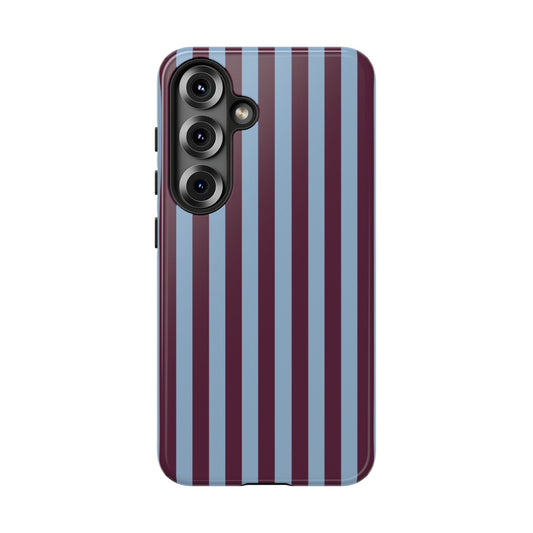 Burgundy & Blue Tough Phone Case