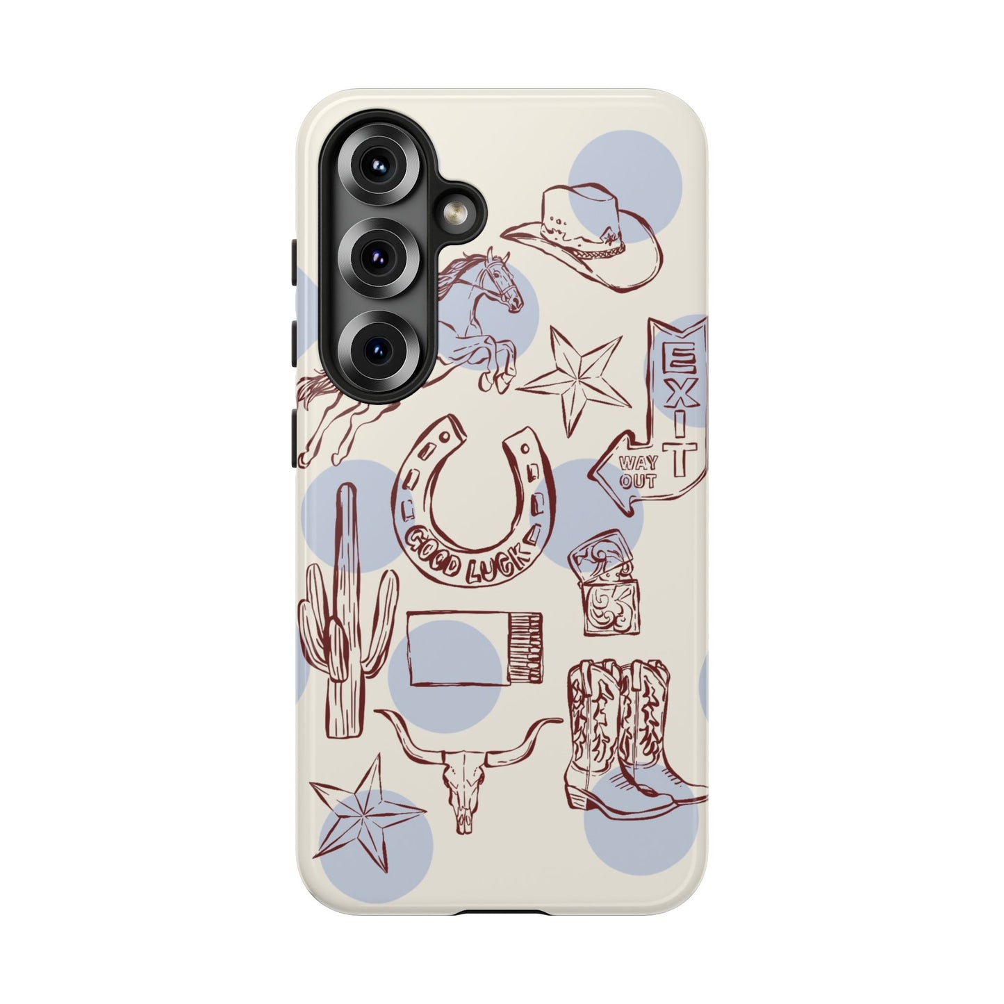 Western Pattern Phone Case