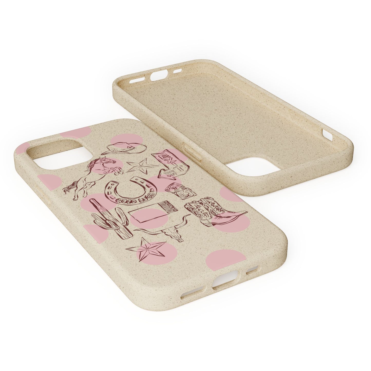 Western Biodegradable Phone Case