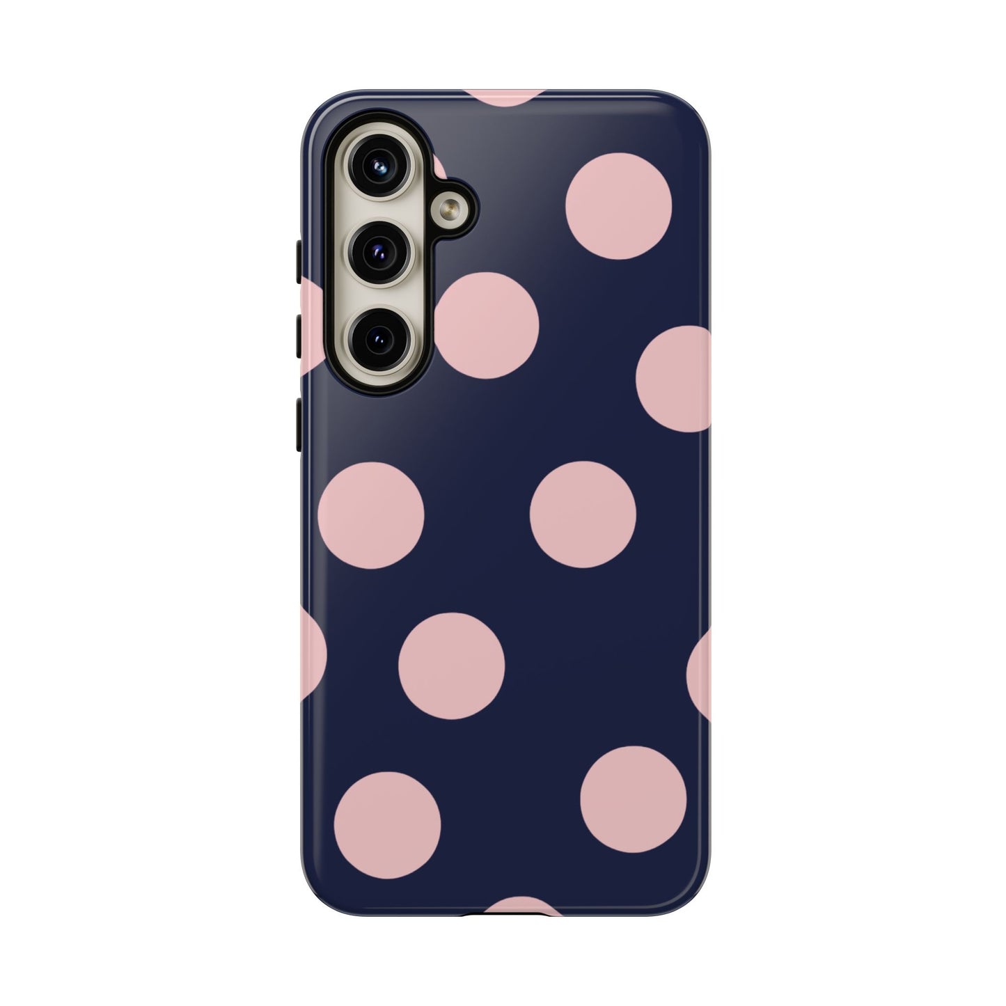 Blue & Pink Polka Dot Phone Case