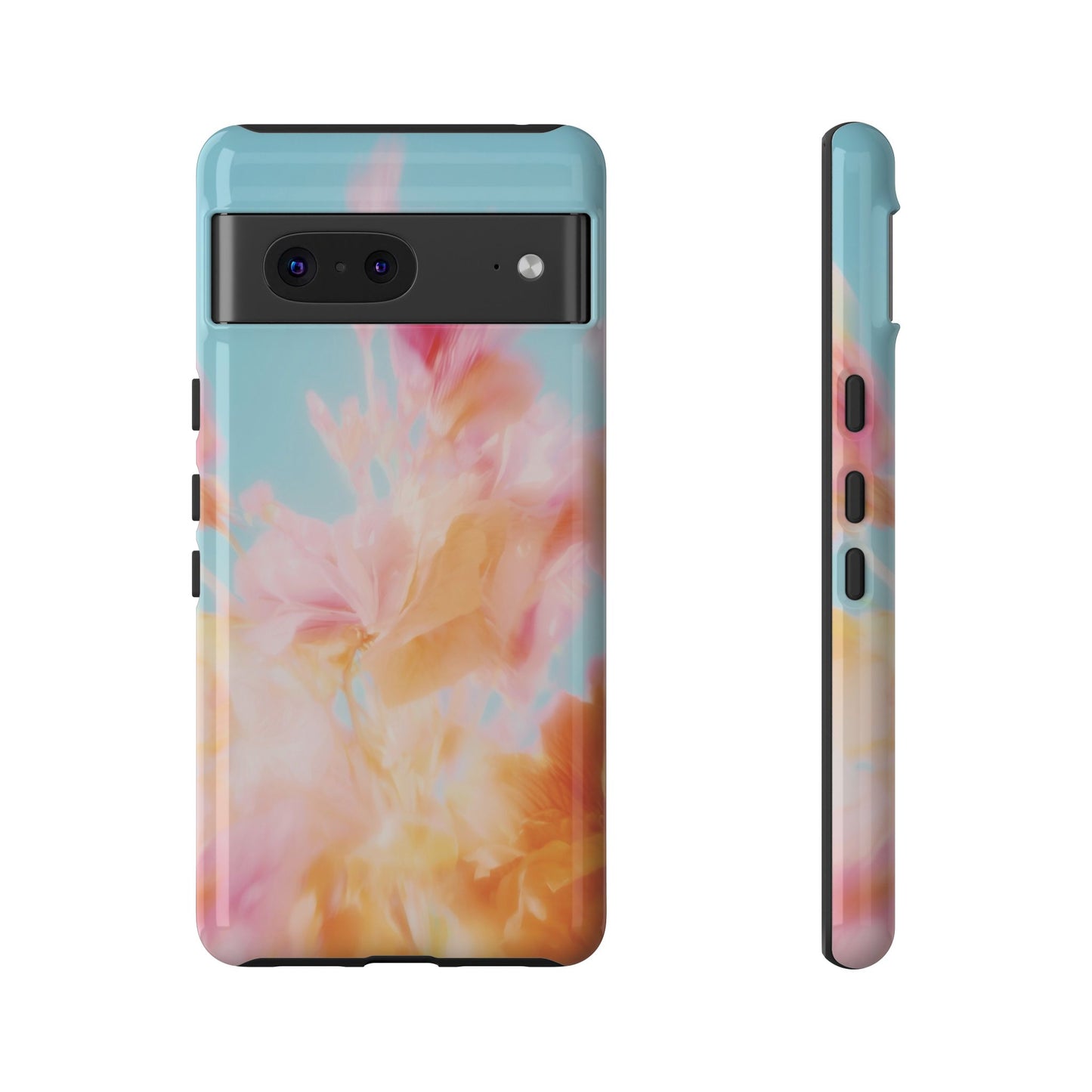 Grainy Blur Flower Phone Case