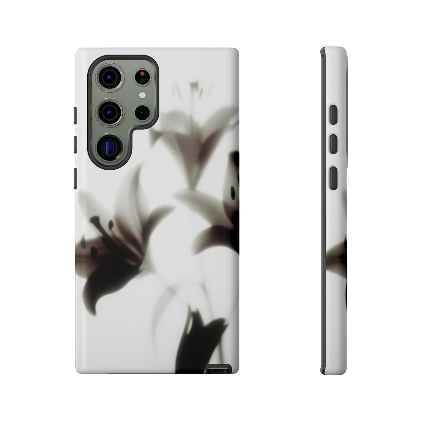 Grainy Blur Flower Phone Case