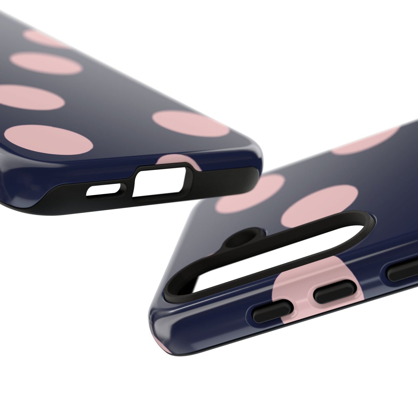Blue & Pink Polka Dot Phone Case