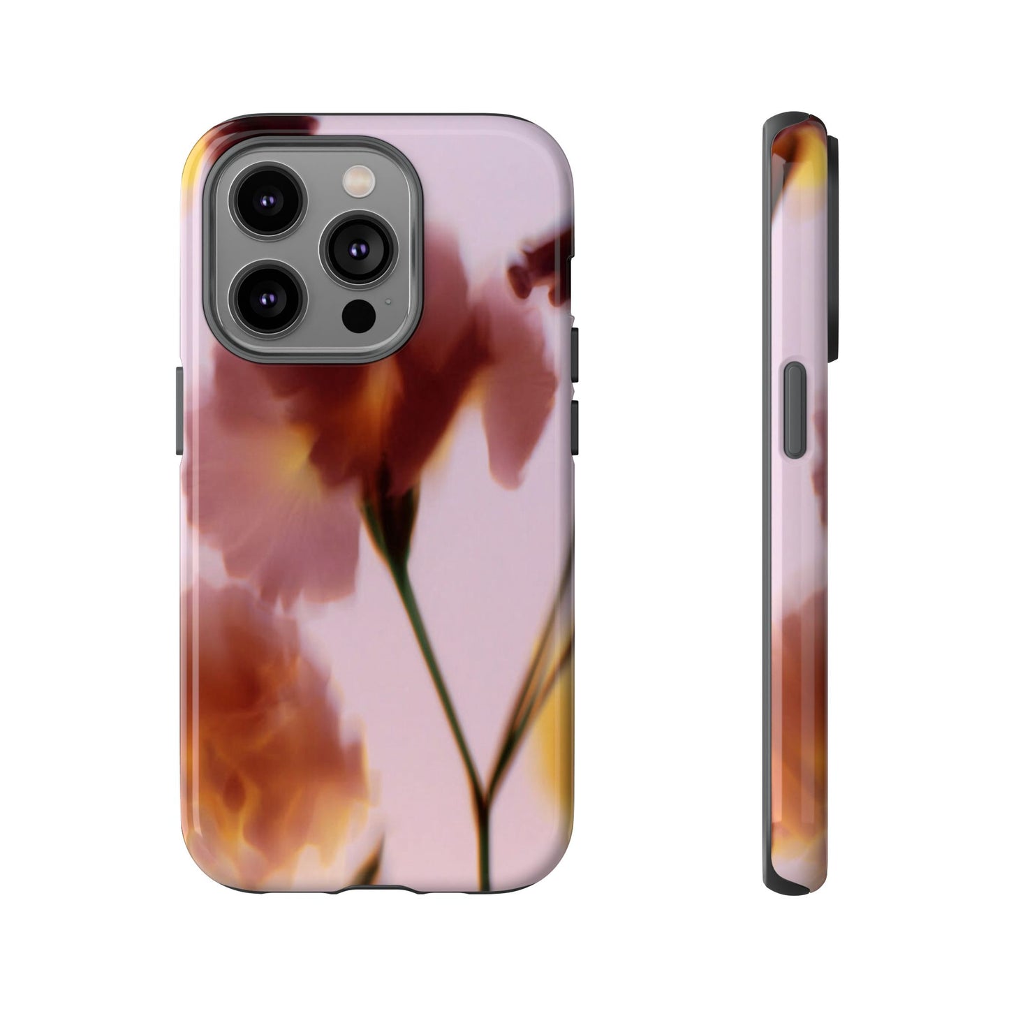 Grainy Blur Flower Phone Case
