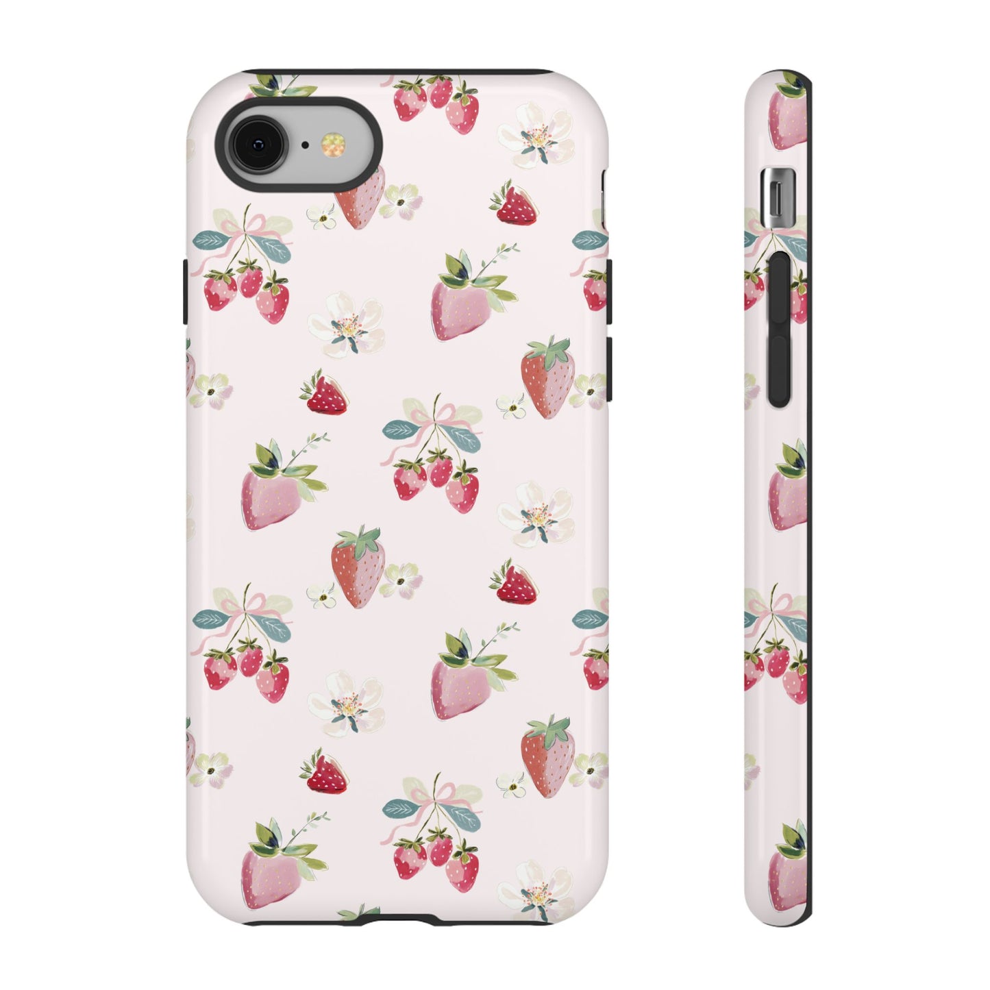 Strawberry Blossom Tough Phone Case
