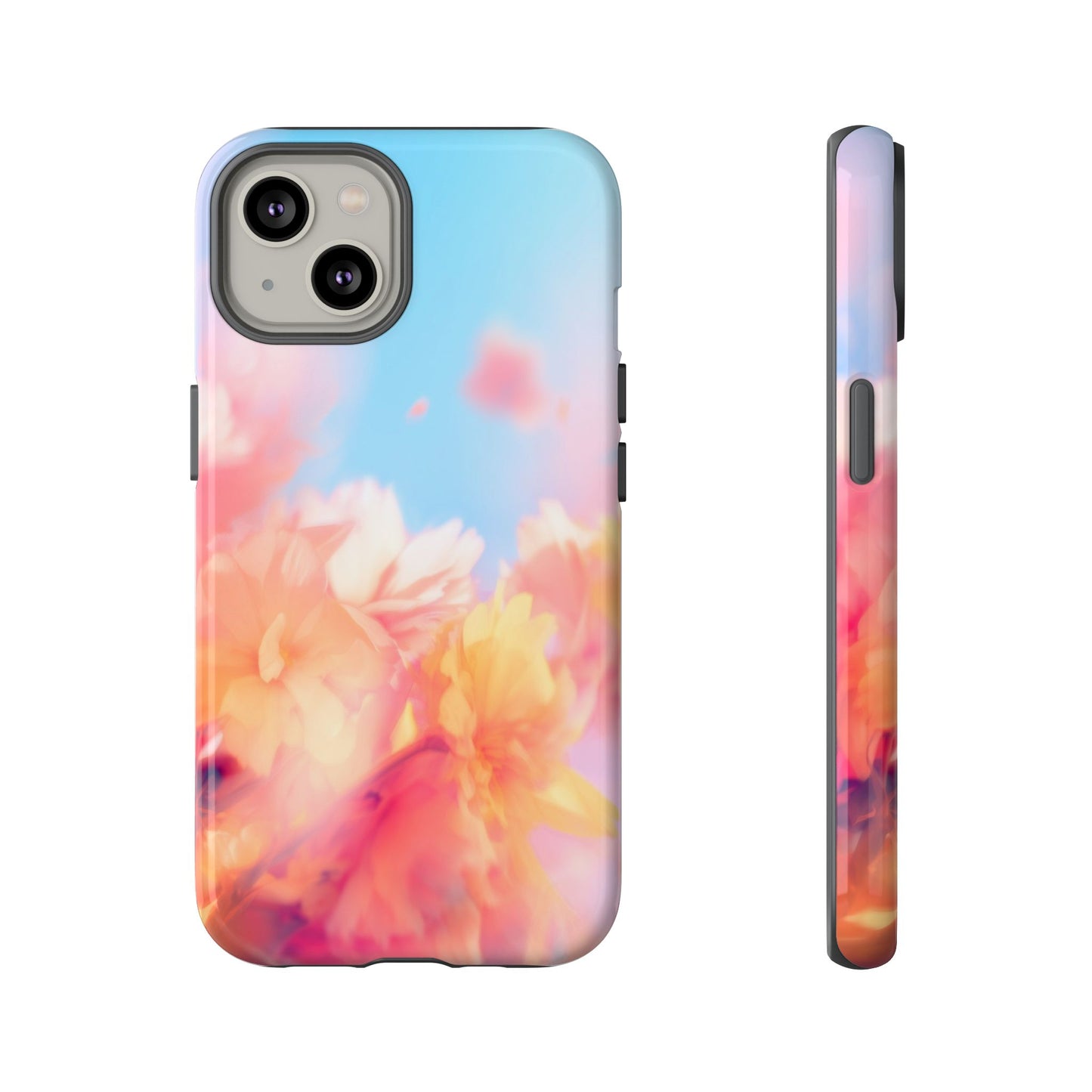 Grainy Blur Flower Summer Phone Case