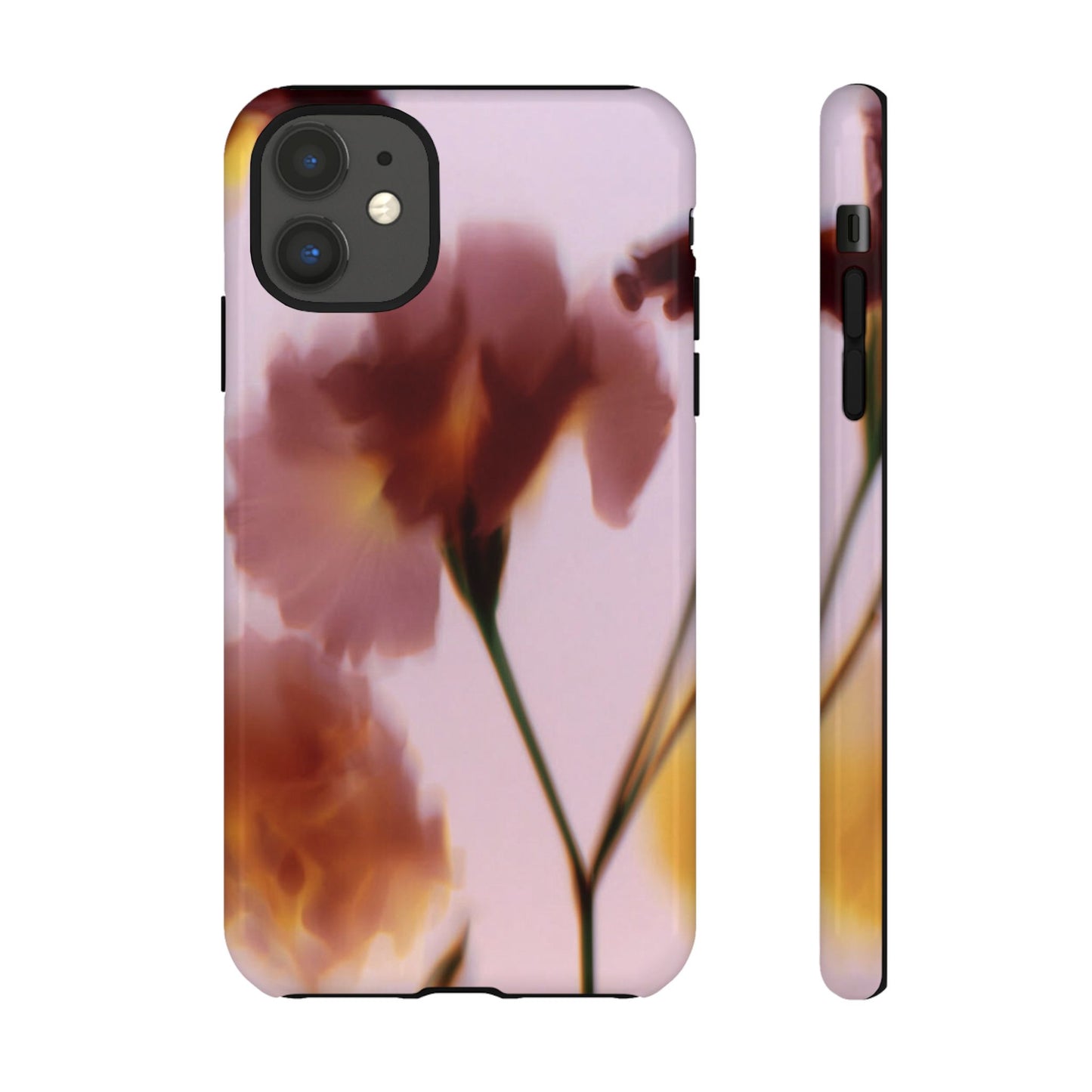 Grainy Blur Flower Phone Case