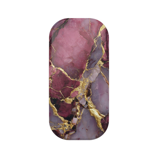 Marble Rose Kindle & Phone Stand — Gold Vein Phone Grip & Kickstand