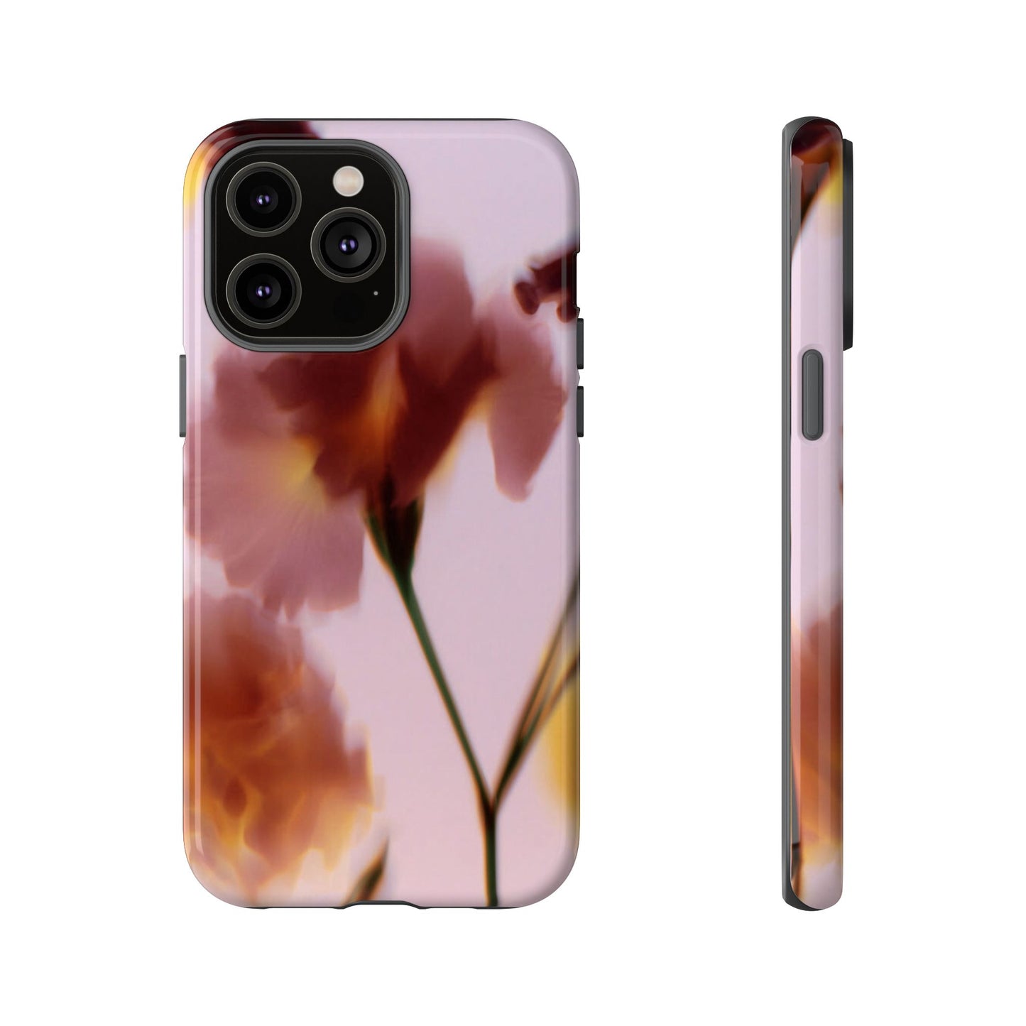 Grainy Blur Flower Phone Case