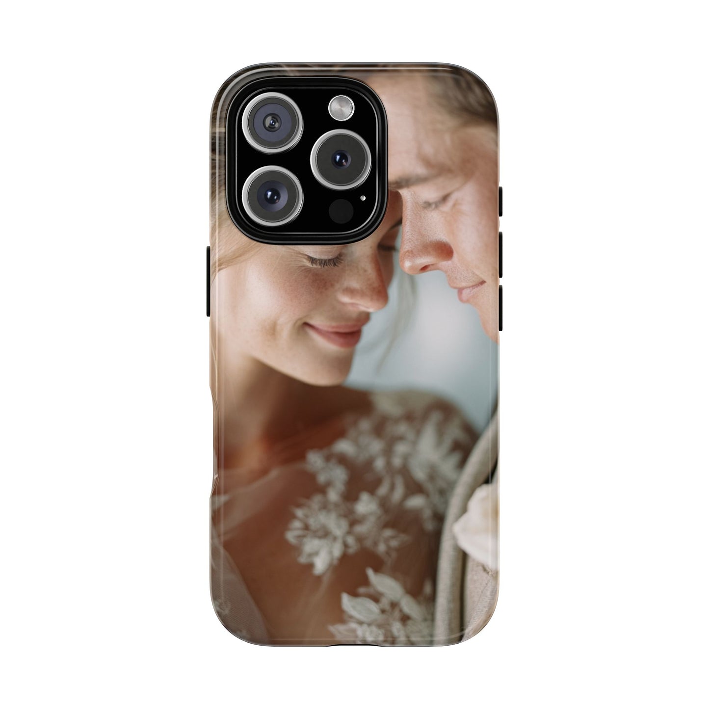 Personalized Photo Tough Phone Case (Custom Couple/Wedding Portrait)