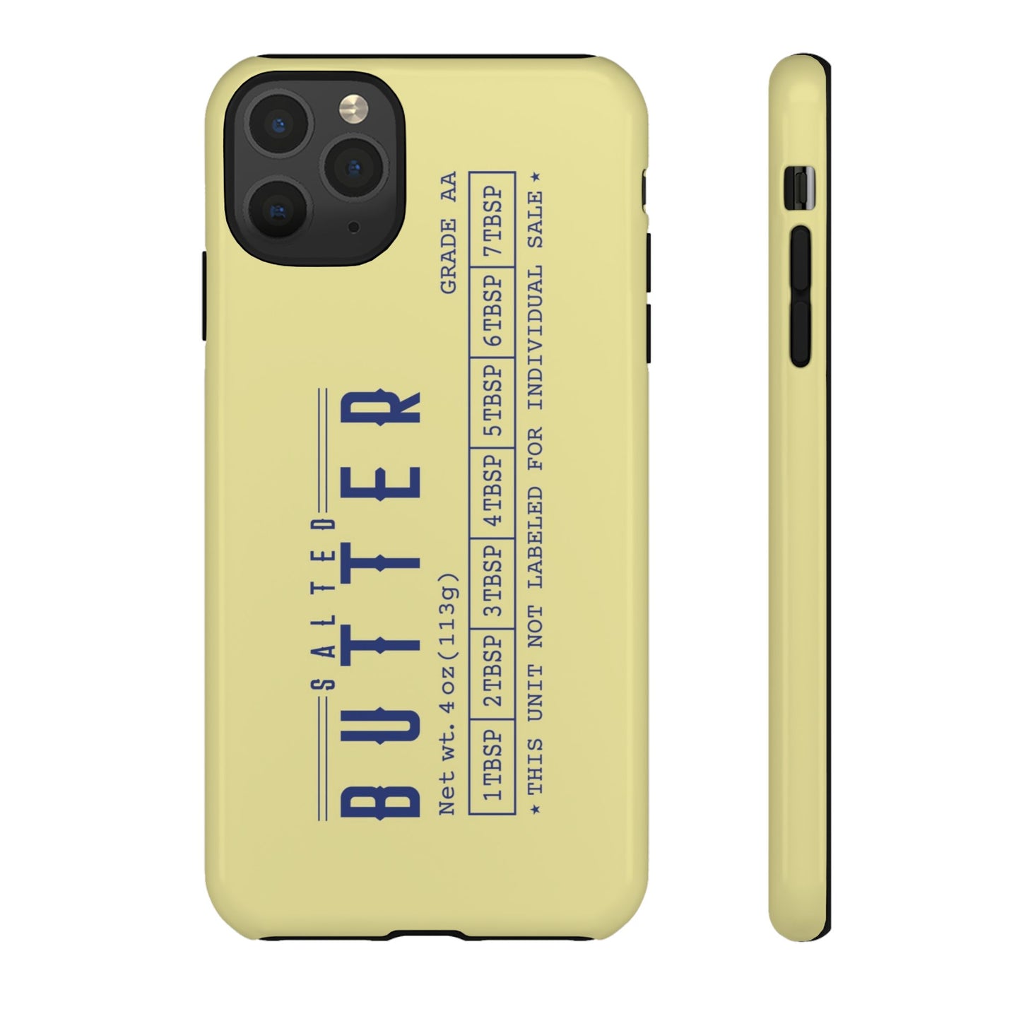 Salted Butter Tough Phone Case — Durable Protective Phone Case