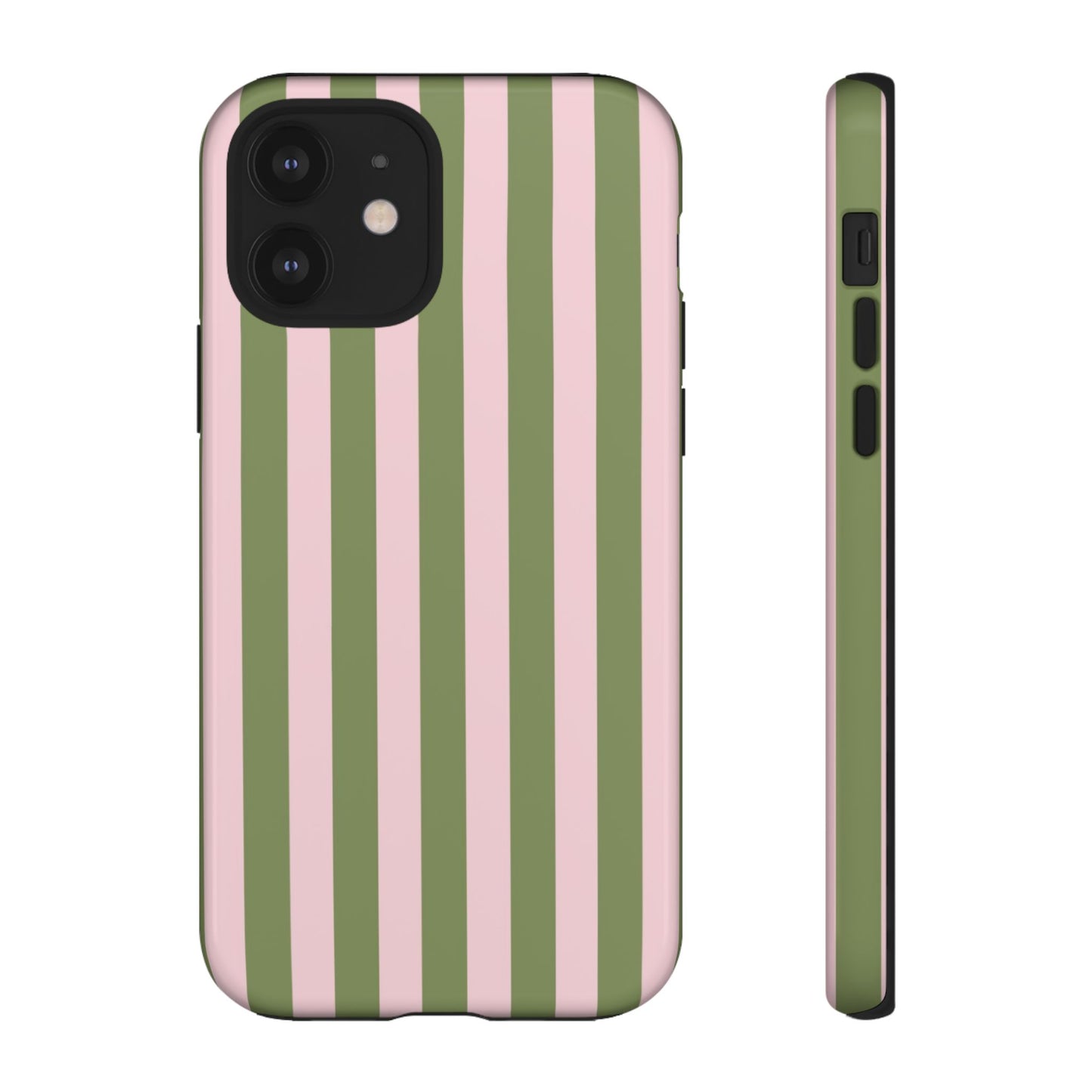 Matcha Green & Pink Tough Phone Case