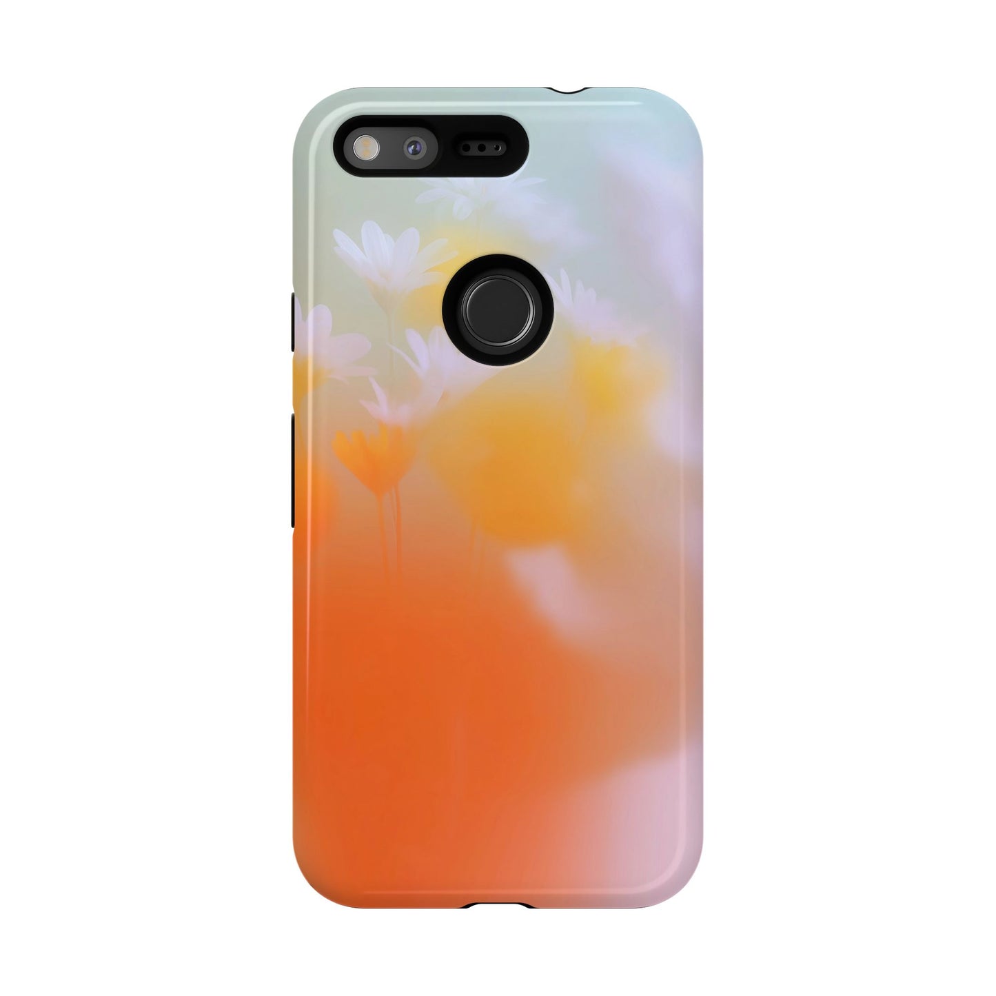 Grainy Blur Flower Phone Case