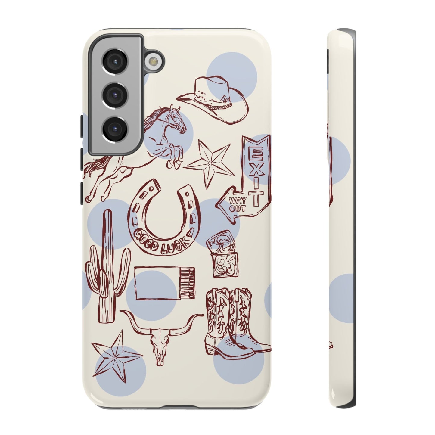 Western Pattern Phone Case