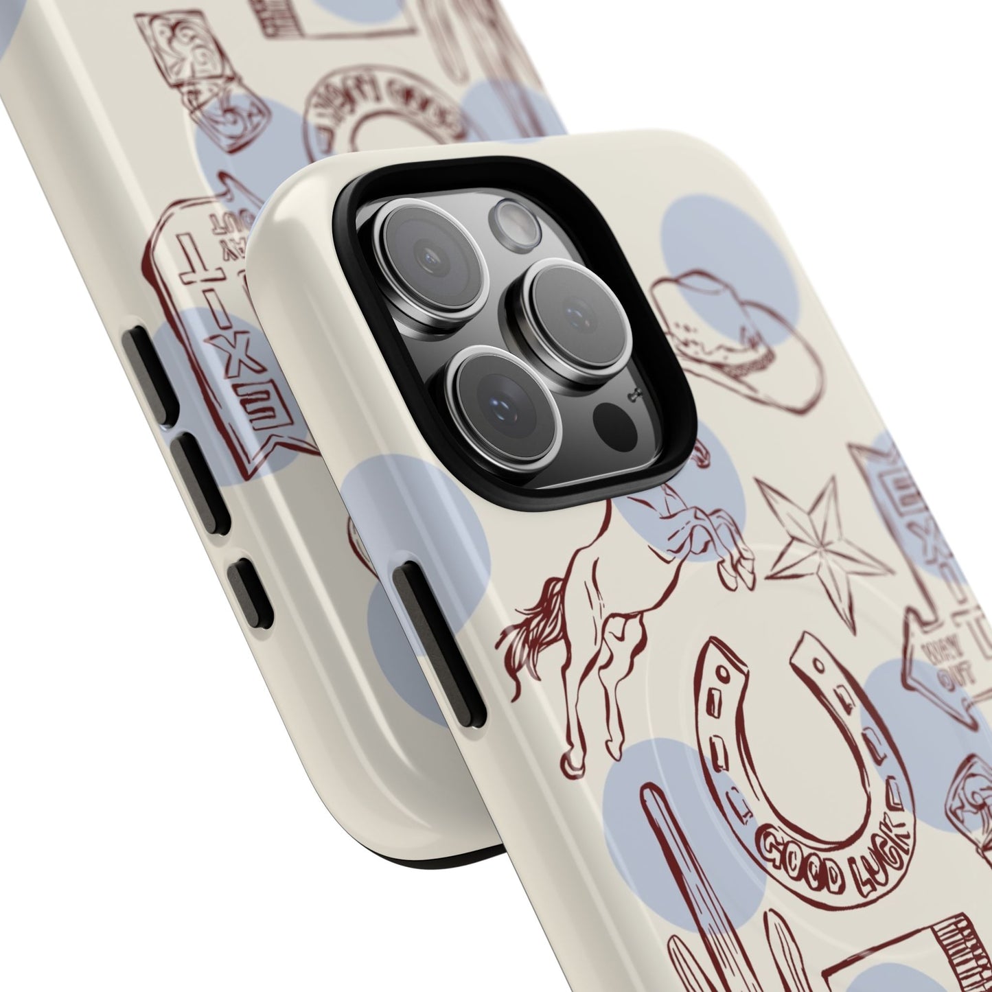 Western Cowboy Phone Case — Tough Magnetic Protective Case