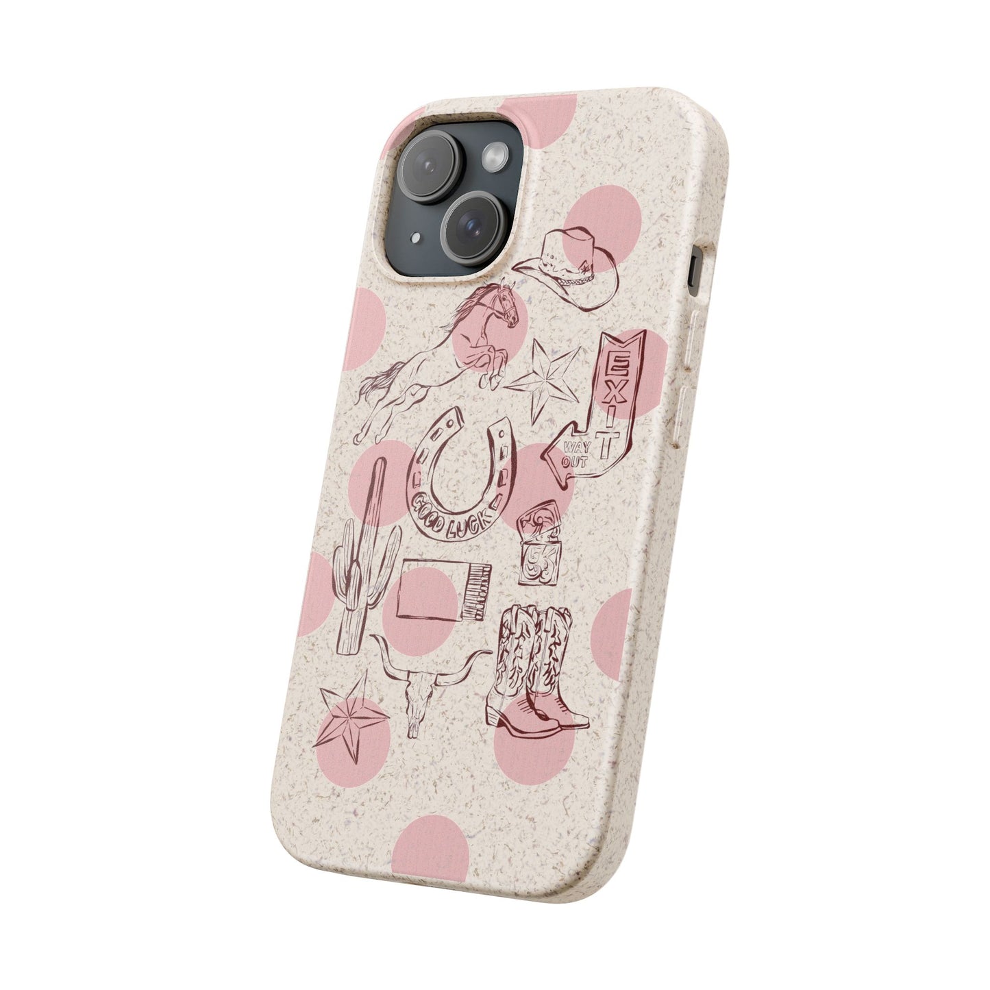 Western Biodegradable Phone Case