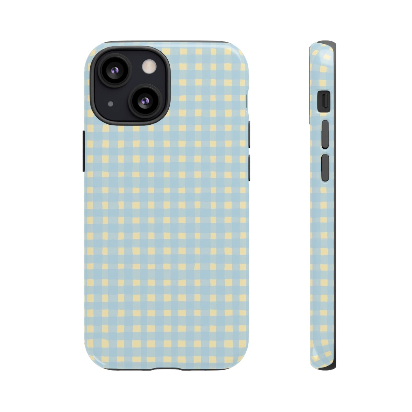 Gingham Tough Phone Case