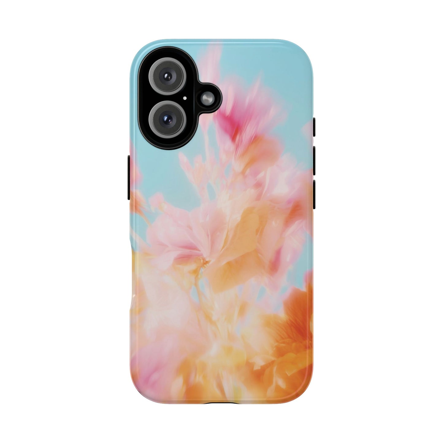 Grainy Blur Flower Phone Case