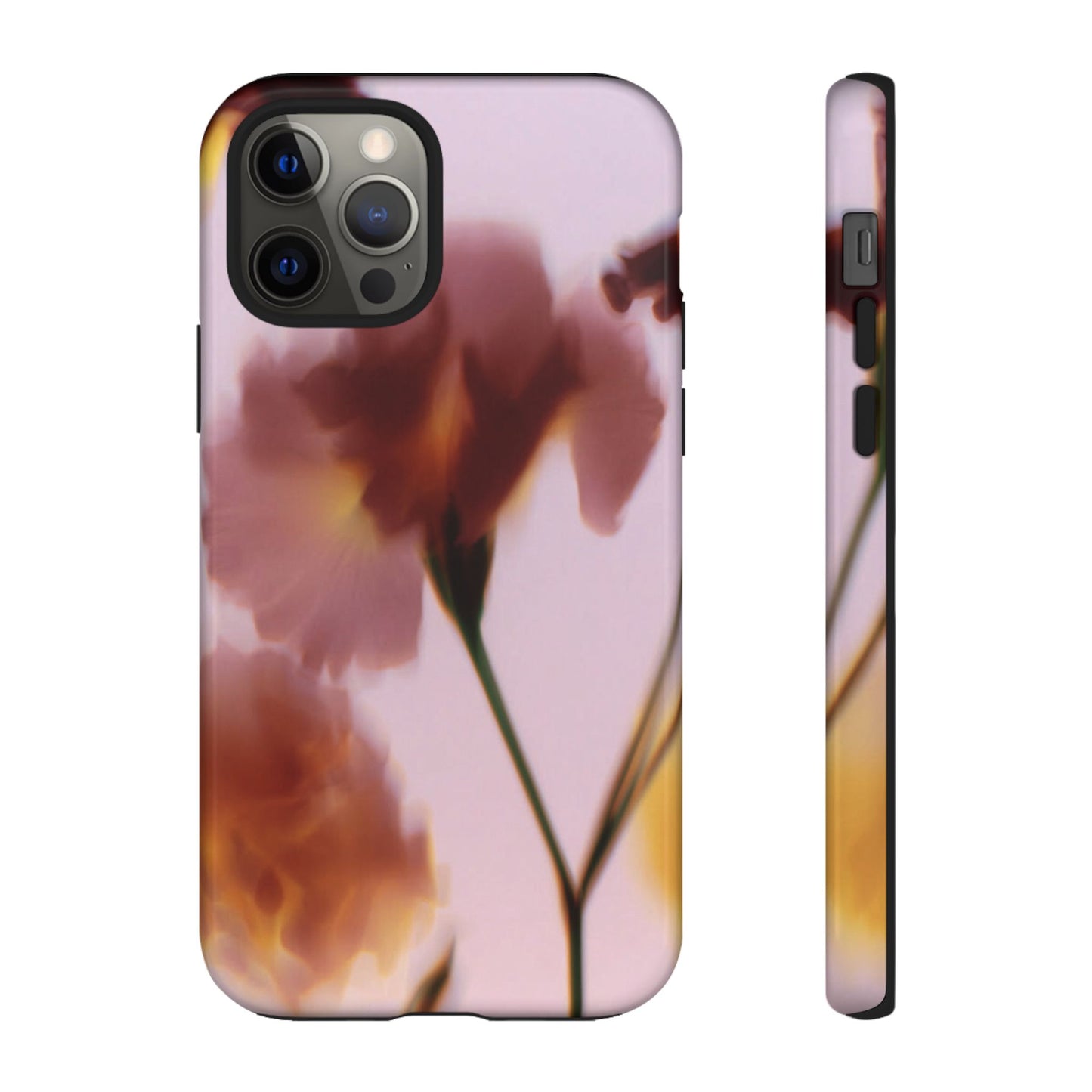 Grainy Blur Flower Phone Case