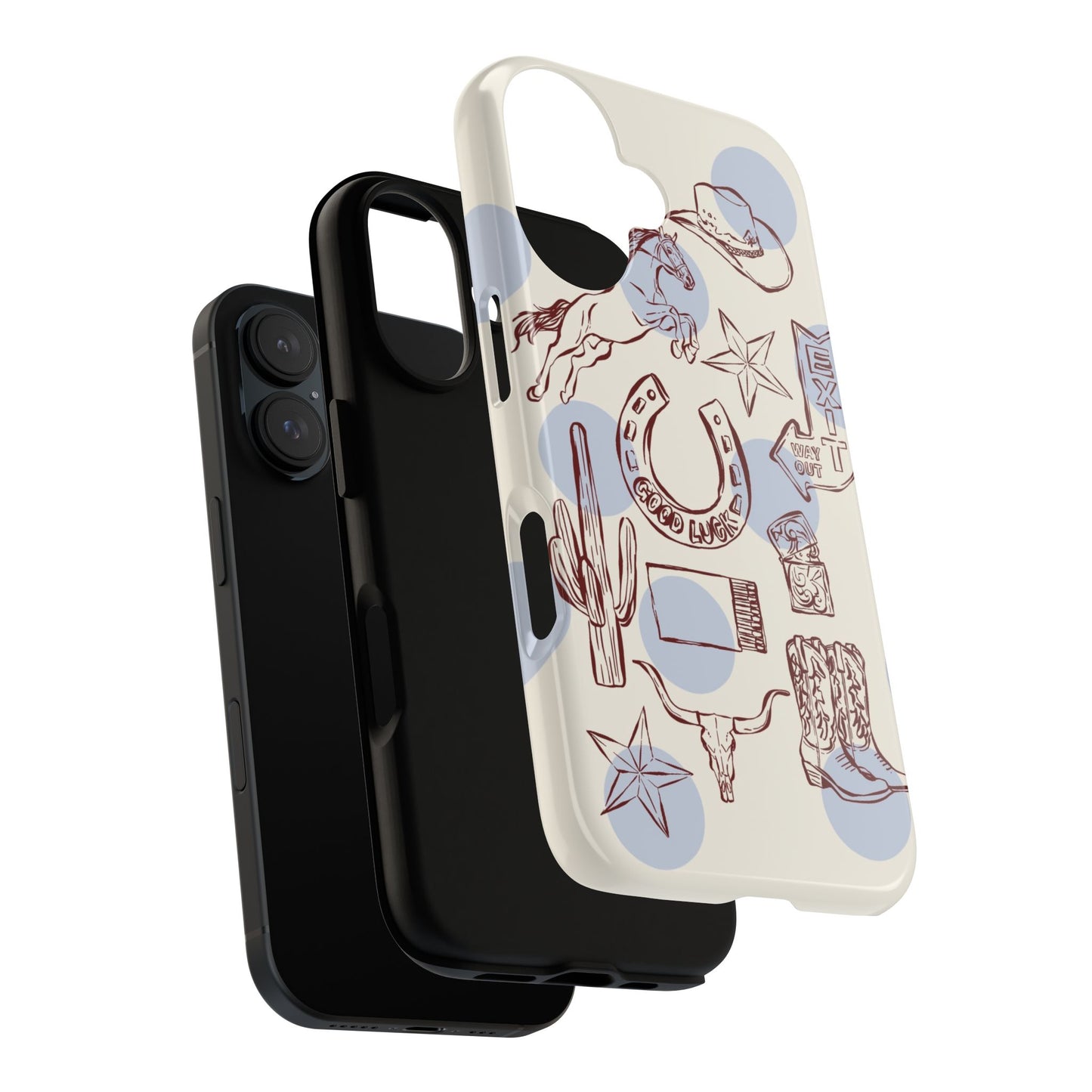 Western Pattern Phone Case