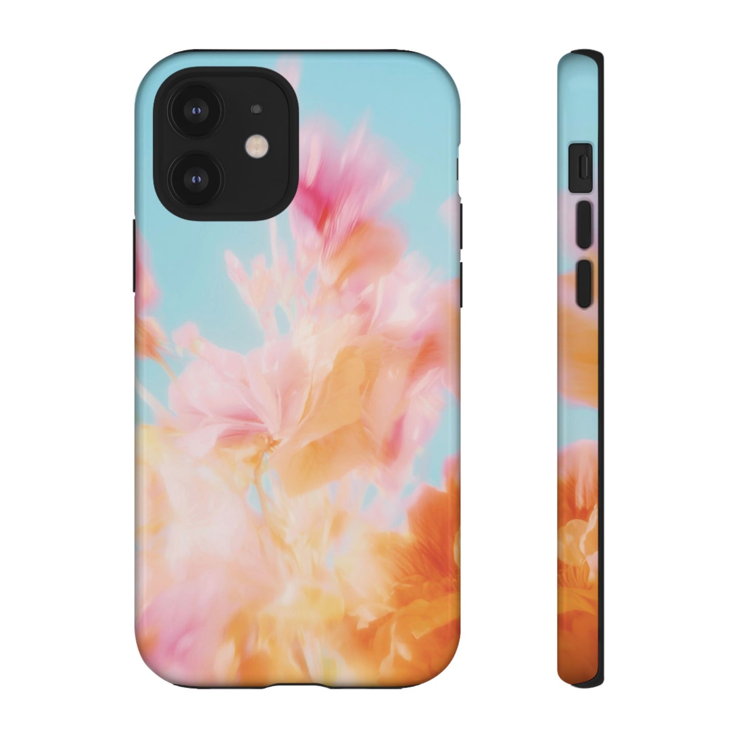 Grainy Blur Flower Phone Case